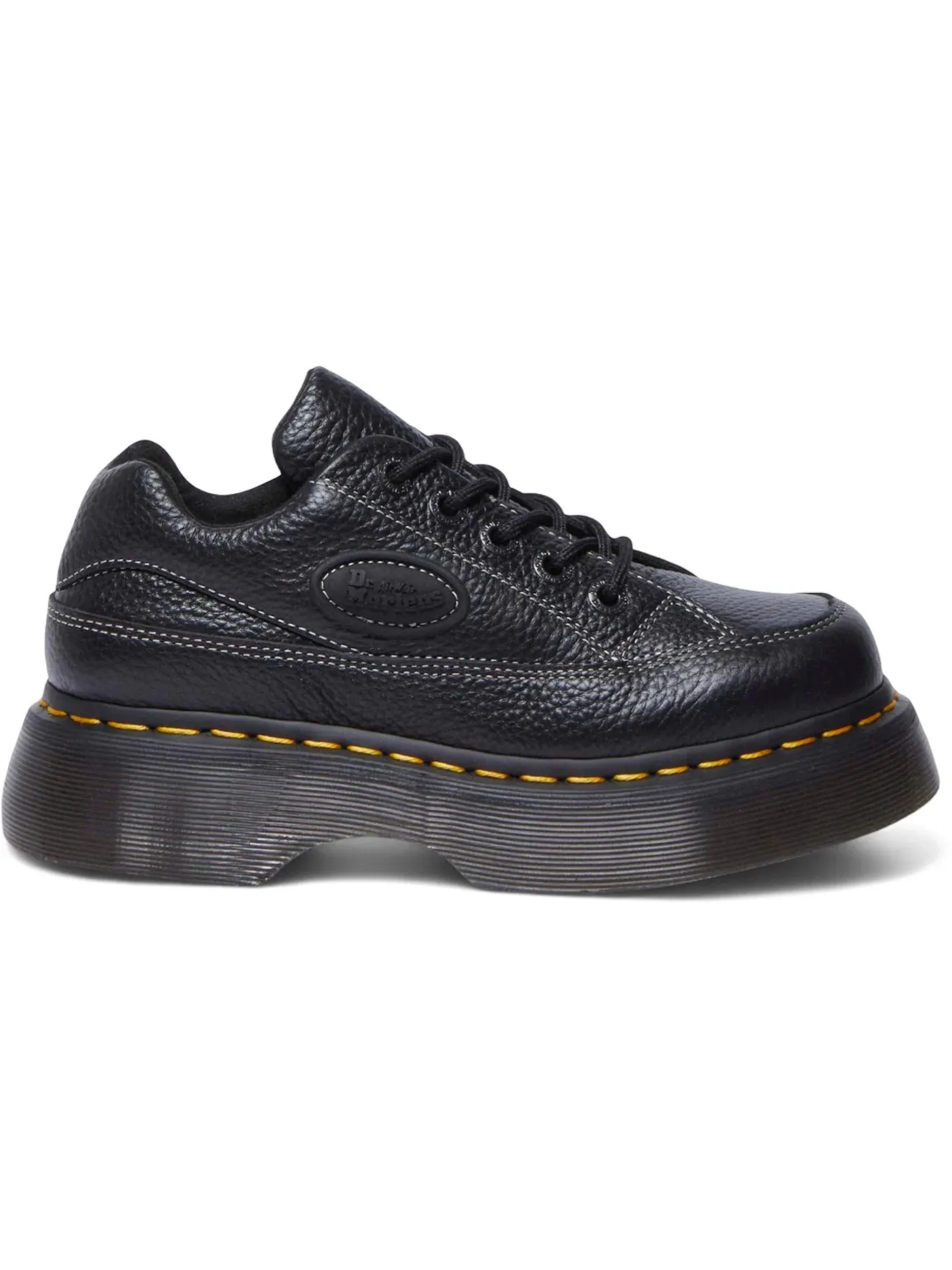 Оксфорды женские Dr. Martens Buzz 5-Eye из миллед наппы — изображение 1 из 1, черный