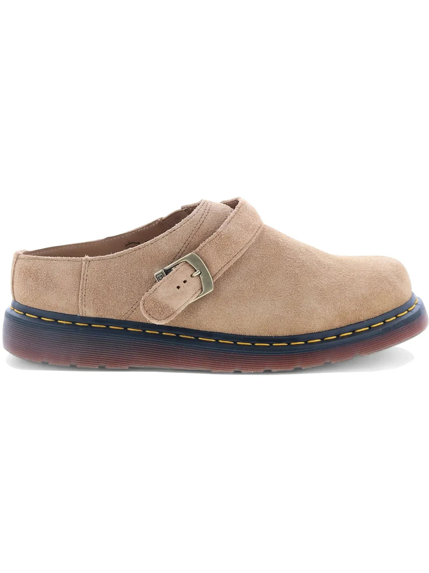 Мюли-клоги Dr. Martens Isham Desert Oasis Suede Mules — изображение 1 из 1, бежевый