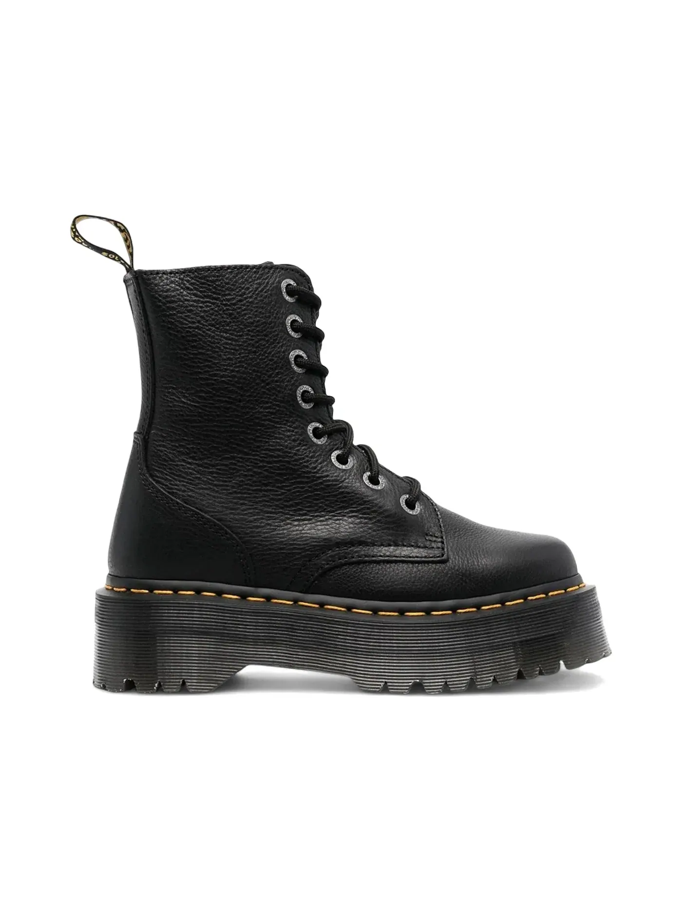 Ботинки мужские Dr. Martens Jadon 3 Pisa Leather Platform Boot, на платформе — изображение 1 из 1, черный