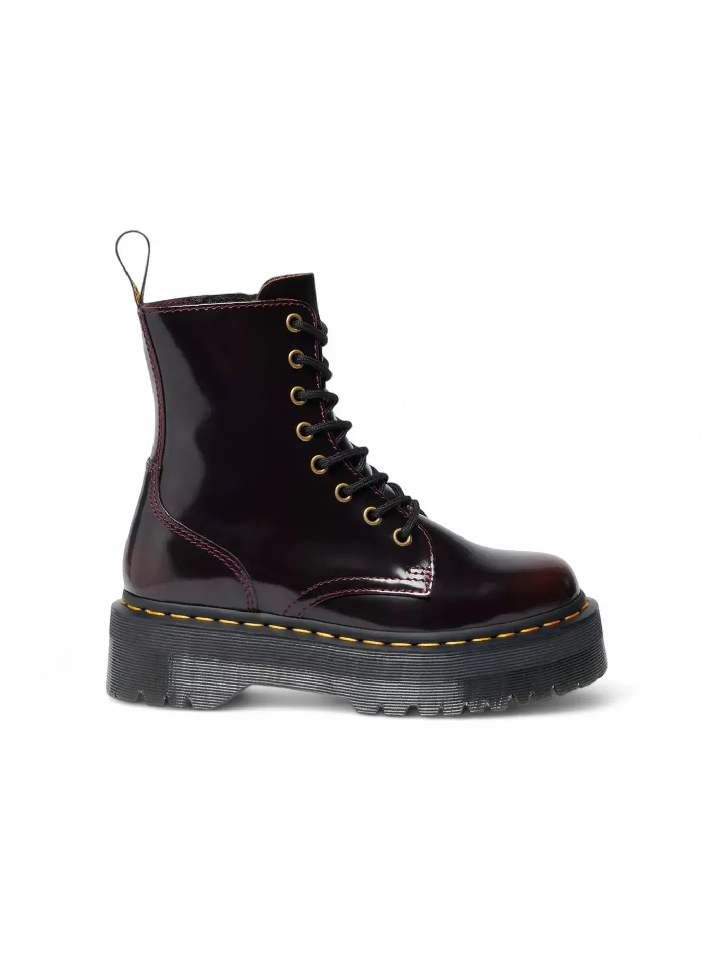Ботинки Dr. Martens Jadon Arcadia, кожаные на платформе, шнуровка — изображение 1 из 1, красный