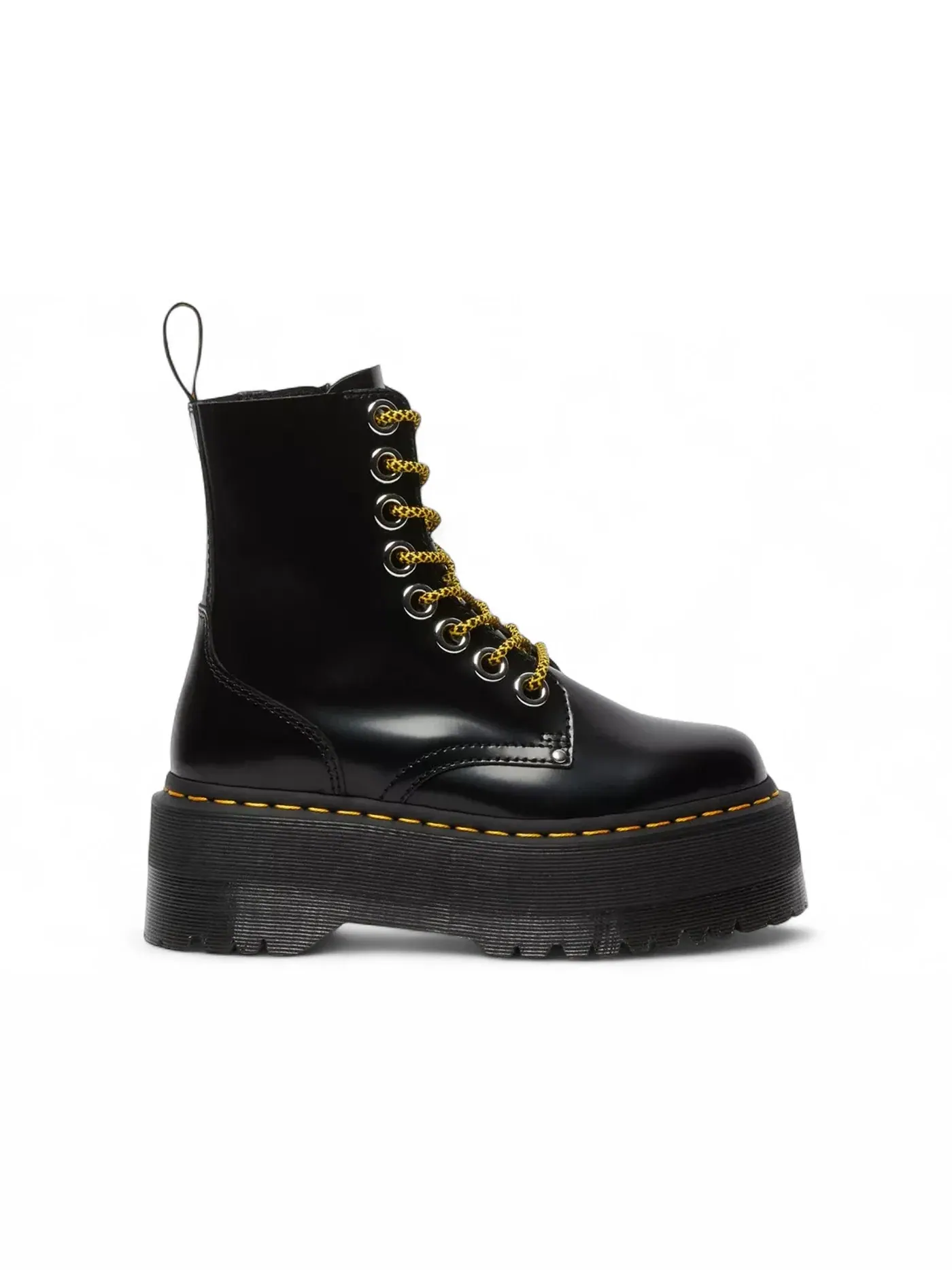 Ботинки женские Dr. Martens Jadon Max Platform Buttero Leather Boot, на платформе — изображение 1 из 1, черный