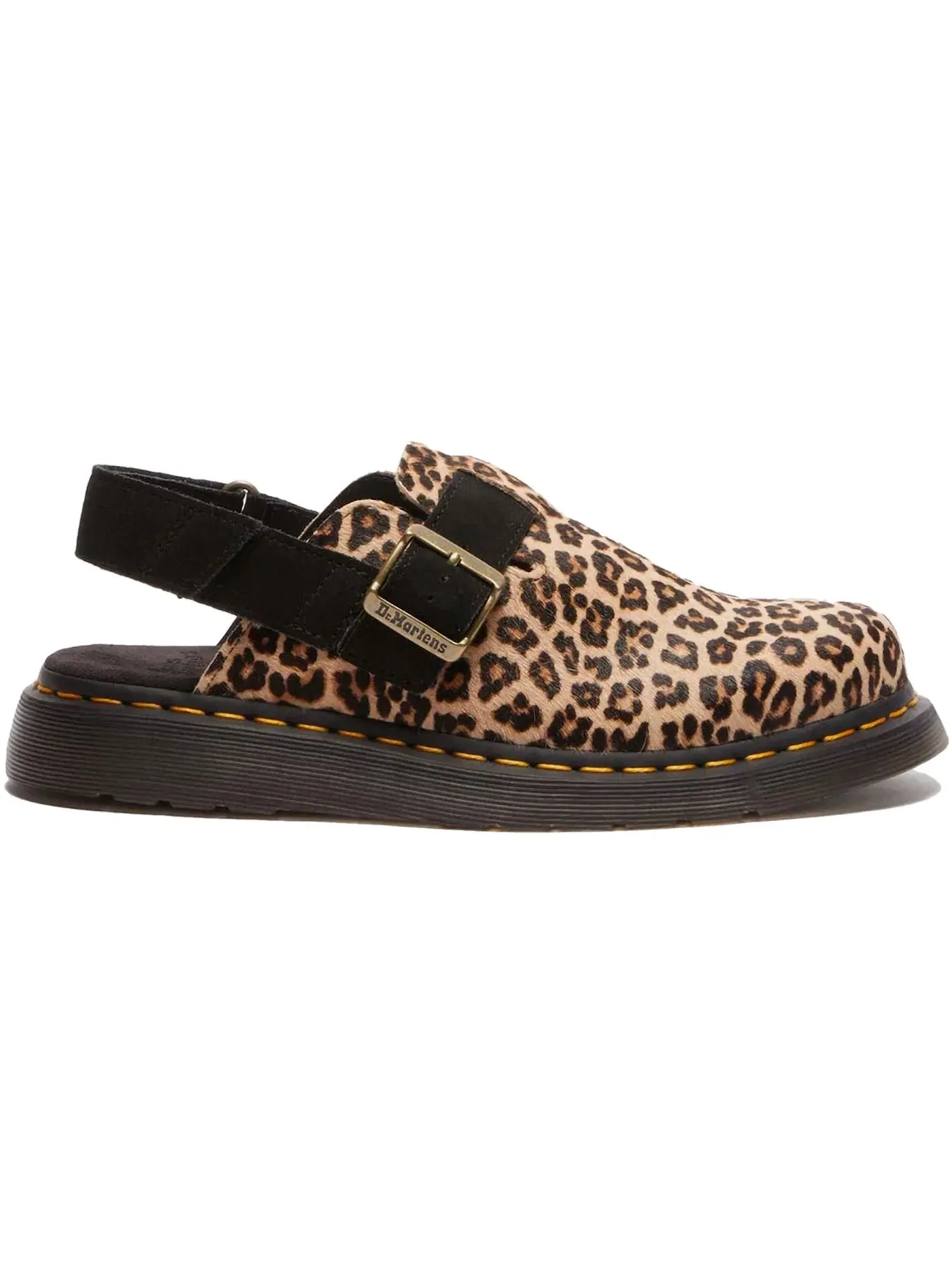 Сабо Dr. Martens Jorge II с принтом Mini Leopard Spot Hair — изображение 1 из 1