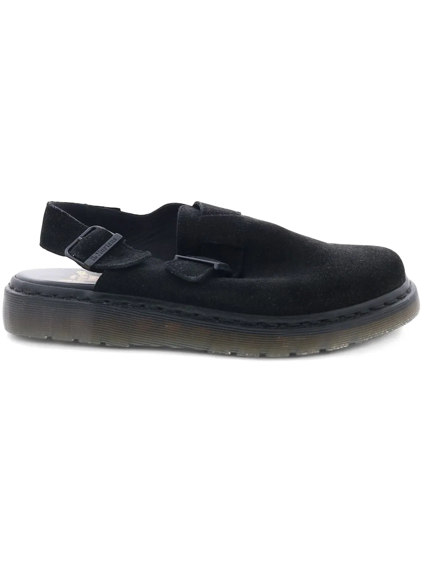 Мюли-сабо Dr. Martens Jorge Suede Slingback Mule — изображение 1 из 1, черный