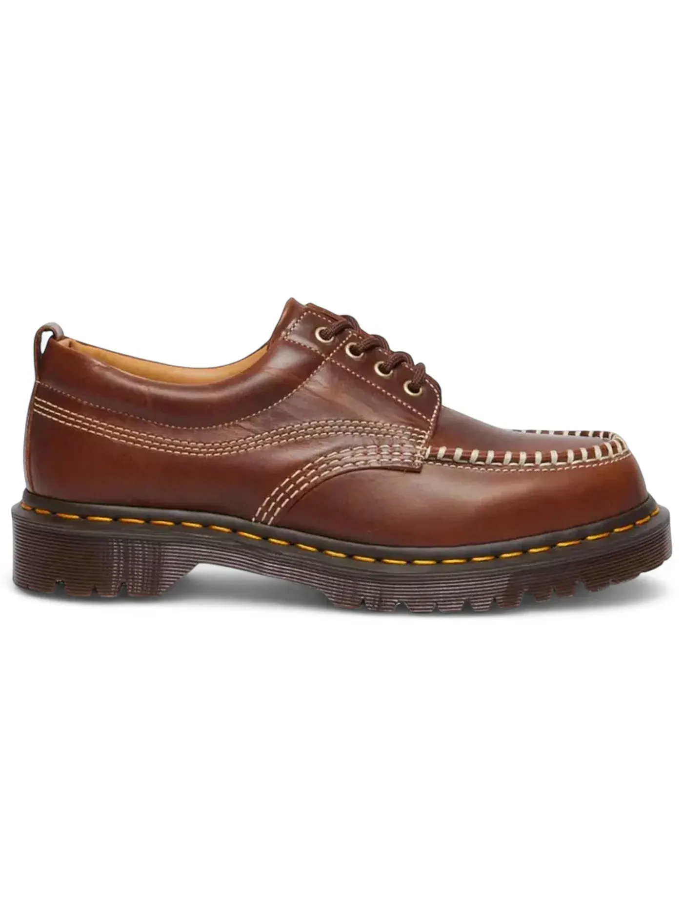 Лоферы мужские Dr. Martens Orleans Lowell Moc Toe Shoes с кисточками — изображение 1 из 1, коричневый