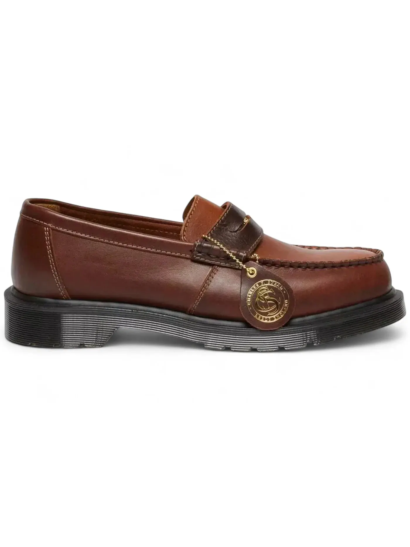 Лоферы мужские Dr. Martens Penton, кожаные — изображение 1 из 1, коричневый