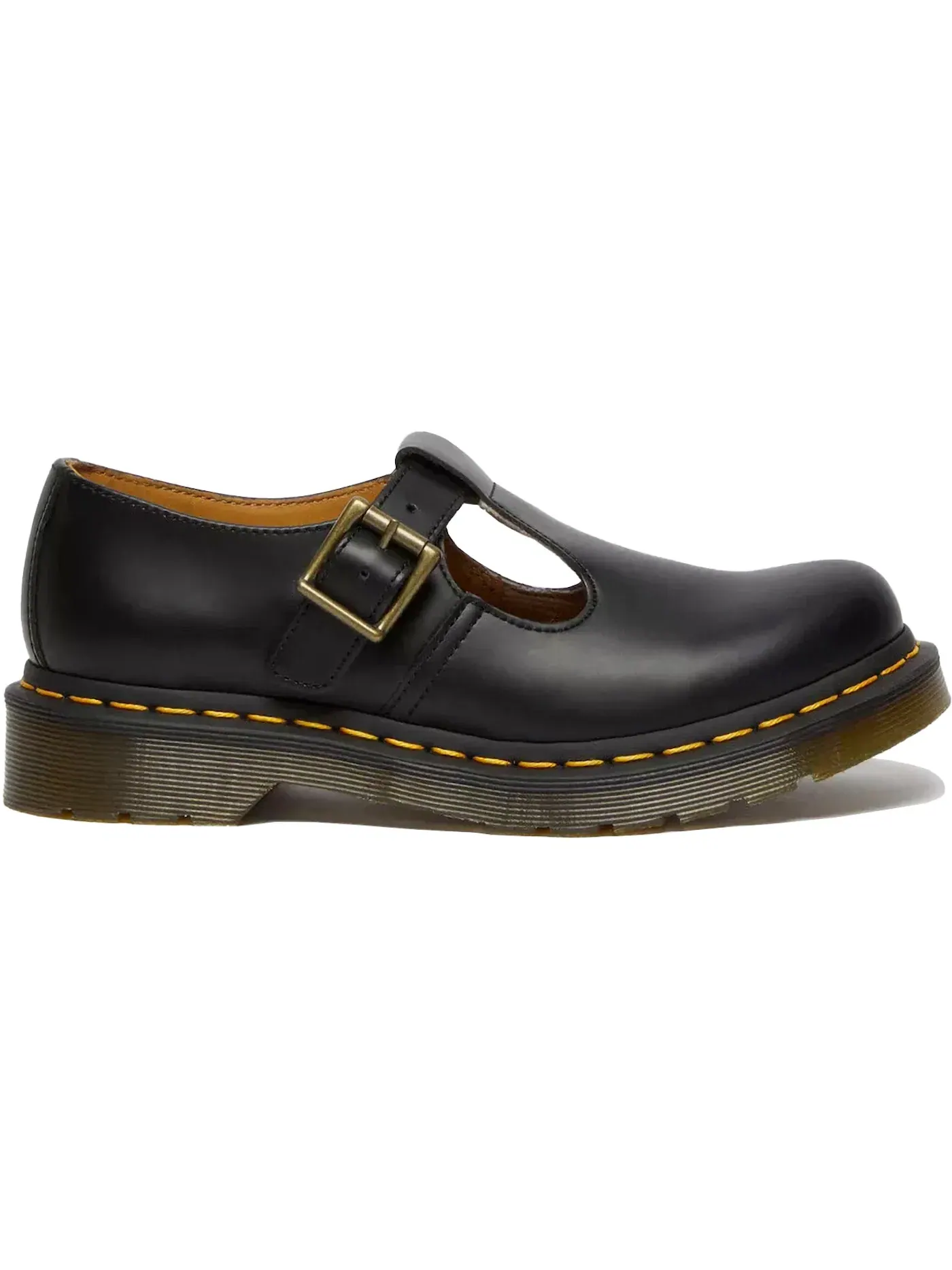 Оксфорды женские Dr. Martens Polley, гладкая кожа — изображение 1 из 1, черный