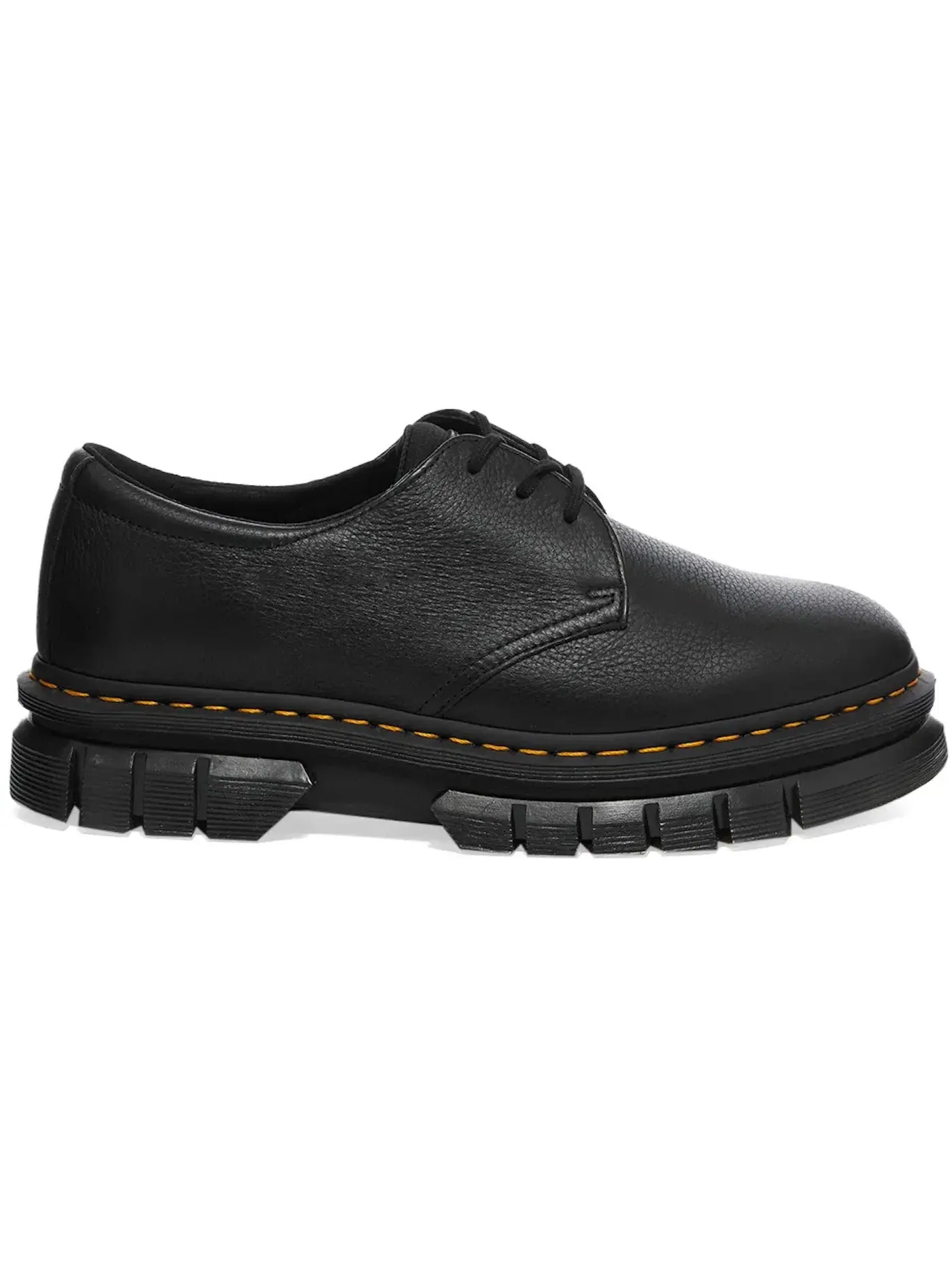Оксфорды мужские Dr. Martens Rikard Lunar Leather Platform, на платформе — изображение 1 из 1, черный/черный