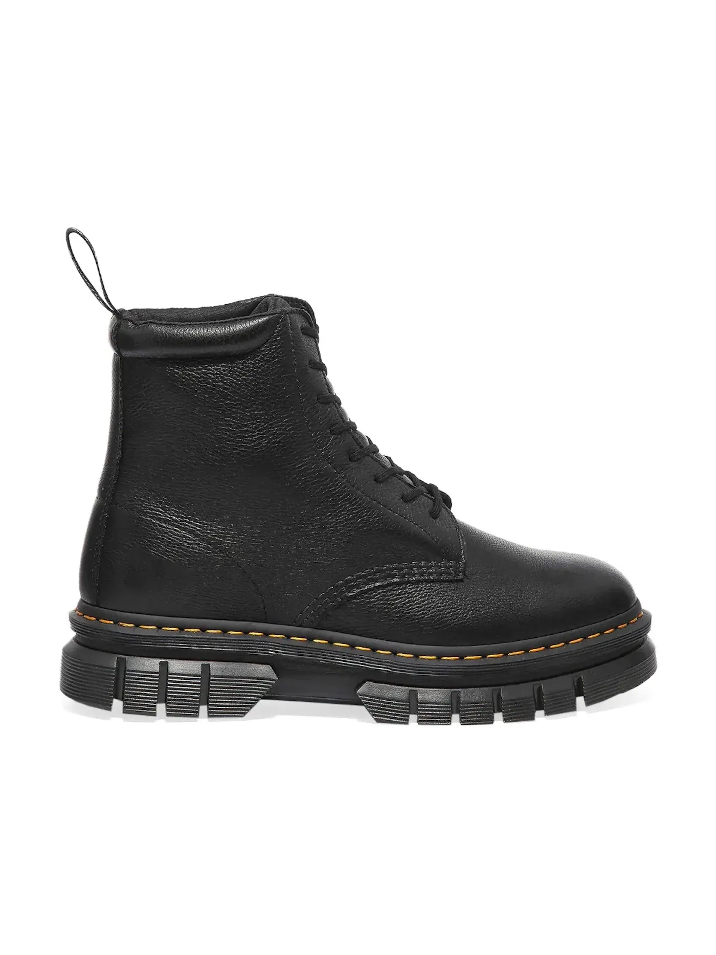 Ботинки мужские Dr. Martens Rikard Lunar Leather Platform Boot, на платформе — изображение 1 из 1, черный
