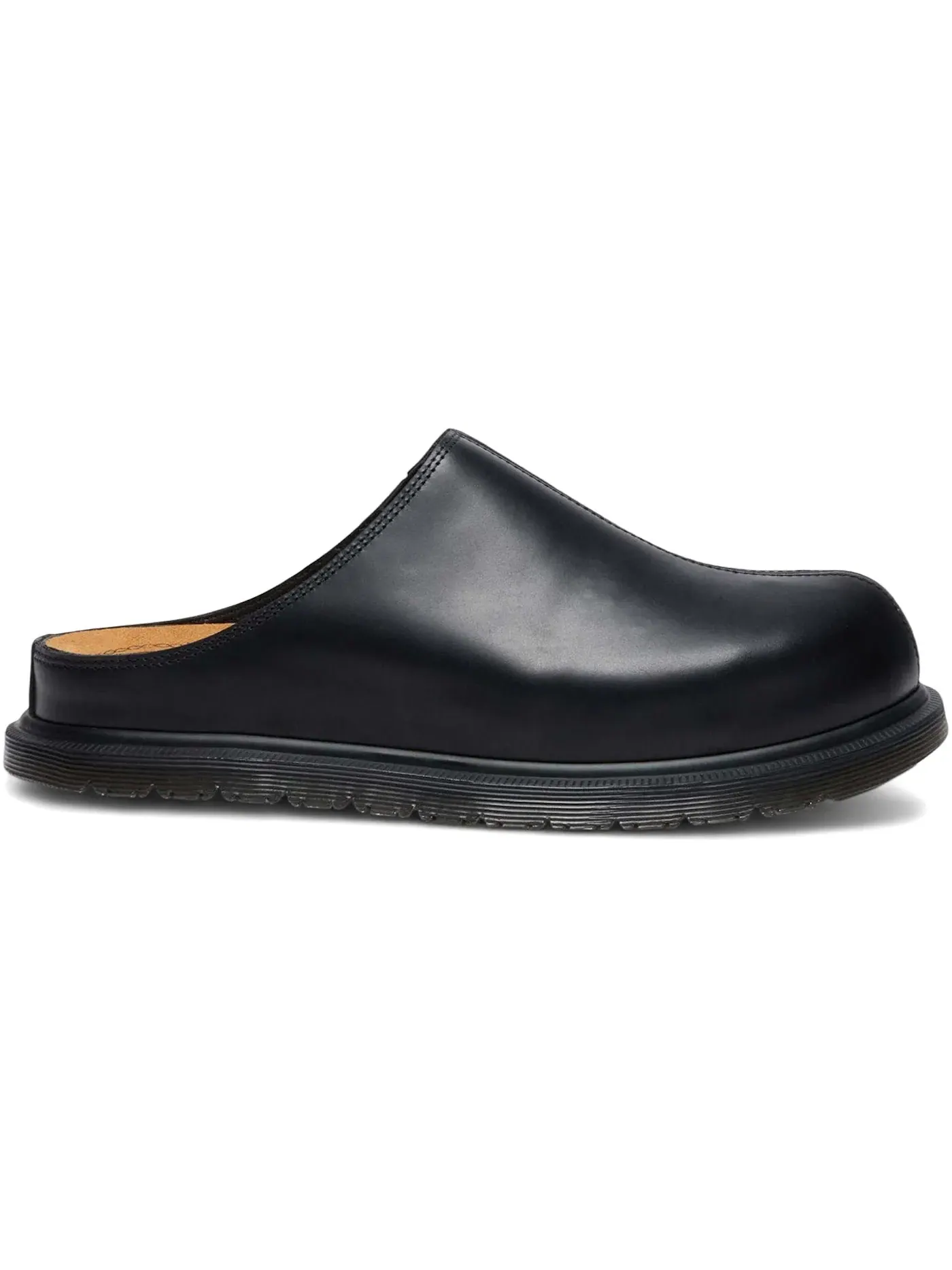 Мюли мужские Dr. Martens San Leather Mules, натуральная кожа — изображение 1 из 1, черный