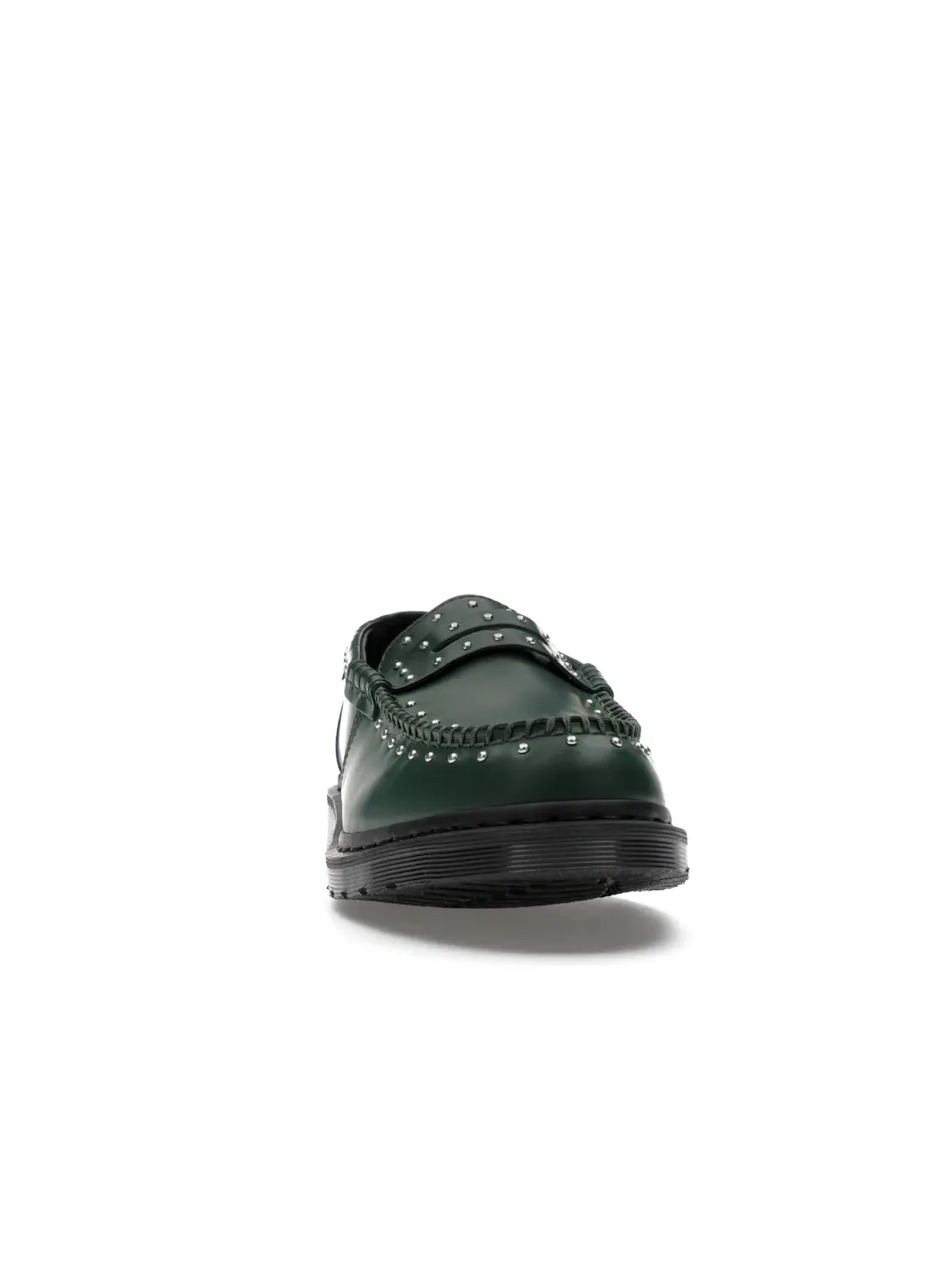 Лоферы мужские Dr. Martens Penton Loafer с шипами, кожа Supreme — изображение 2 из 4, зеленый