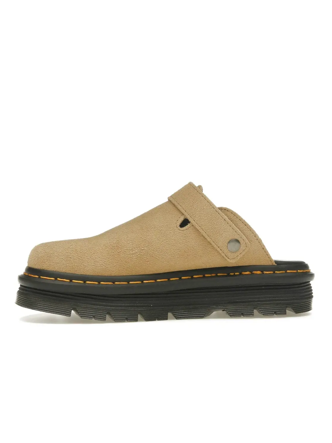 Мюли мужские Dr. Martens Zebzag Suede Slingback Platform Mule — изображение 3 из 4, бежевый
