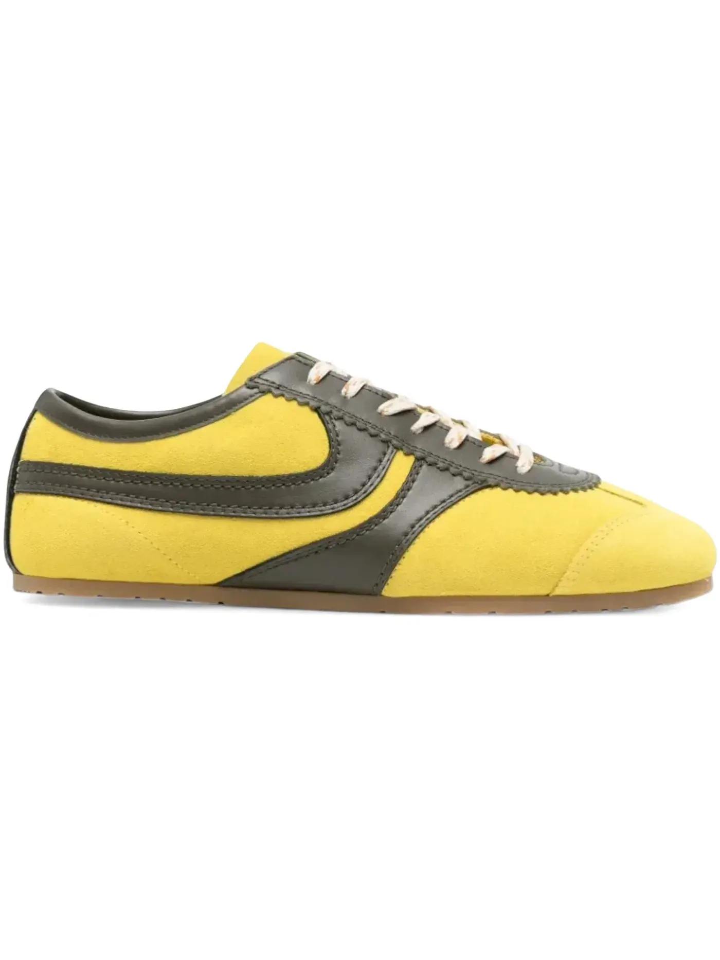 Женские кроссовки с принтом Dries Van Noten Capsule Sneakers Dries Van Noten — изображение 1 из 1, желтый