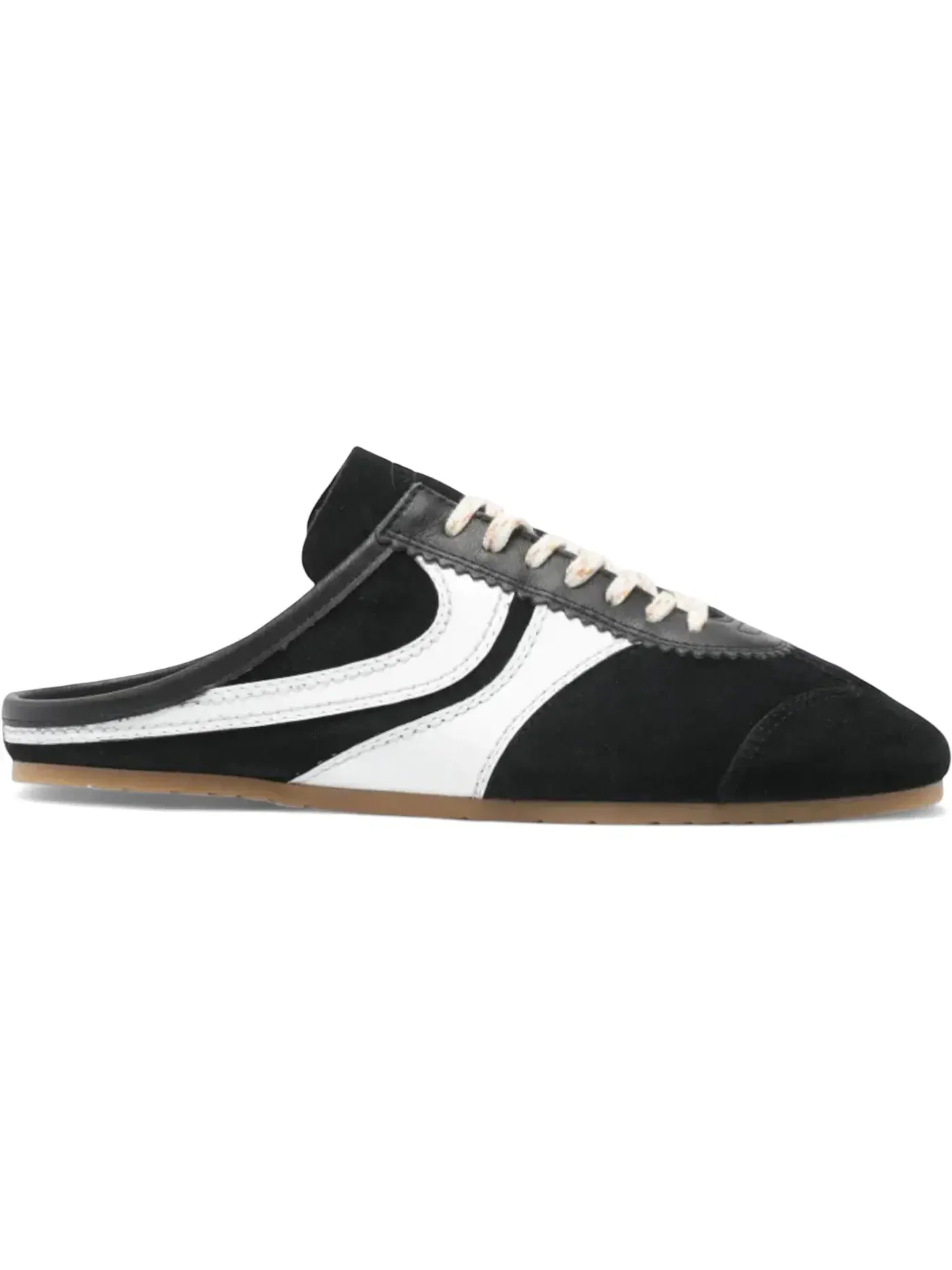 Женские кеды из замши и кожи Slip-On Dries Van Noten — изображение 1 из 1, черный