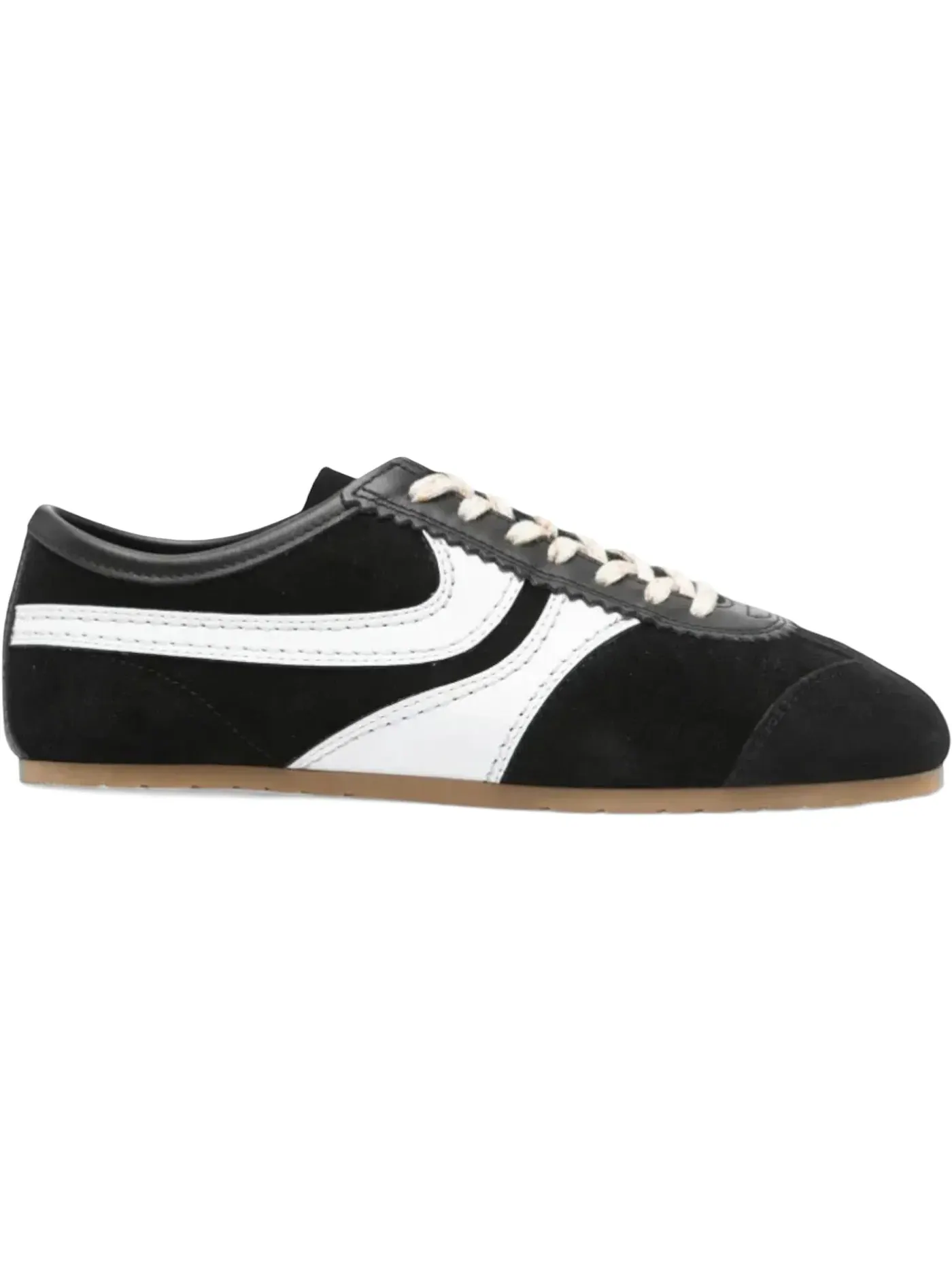 Женские кроссовки замшевые Capsule Sneakers Dries Van Noten — изображение 1 из 1, черный