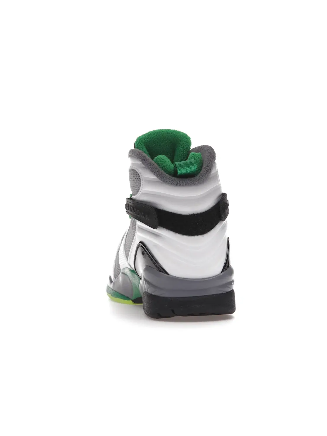 Мужские кроссовки с ремешками Air Jordan VIII White/Grey/Green Jordan — изображение 4 из 4