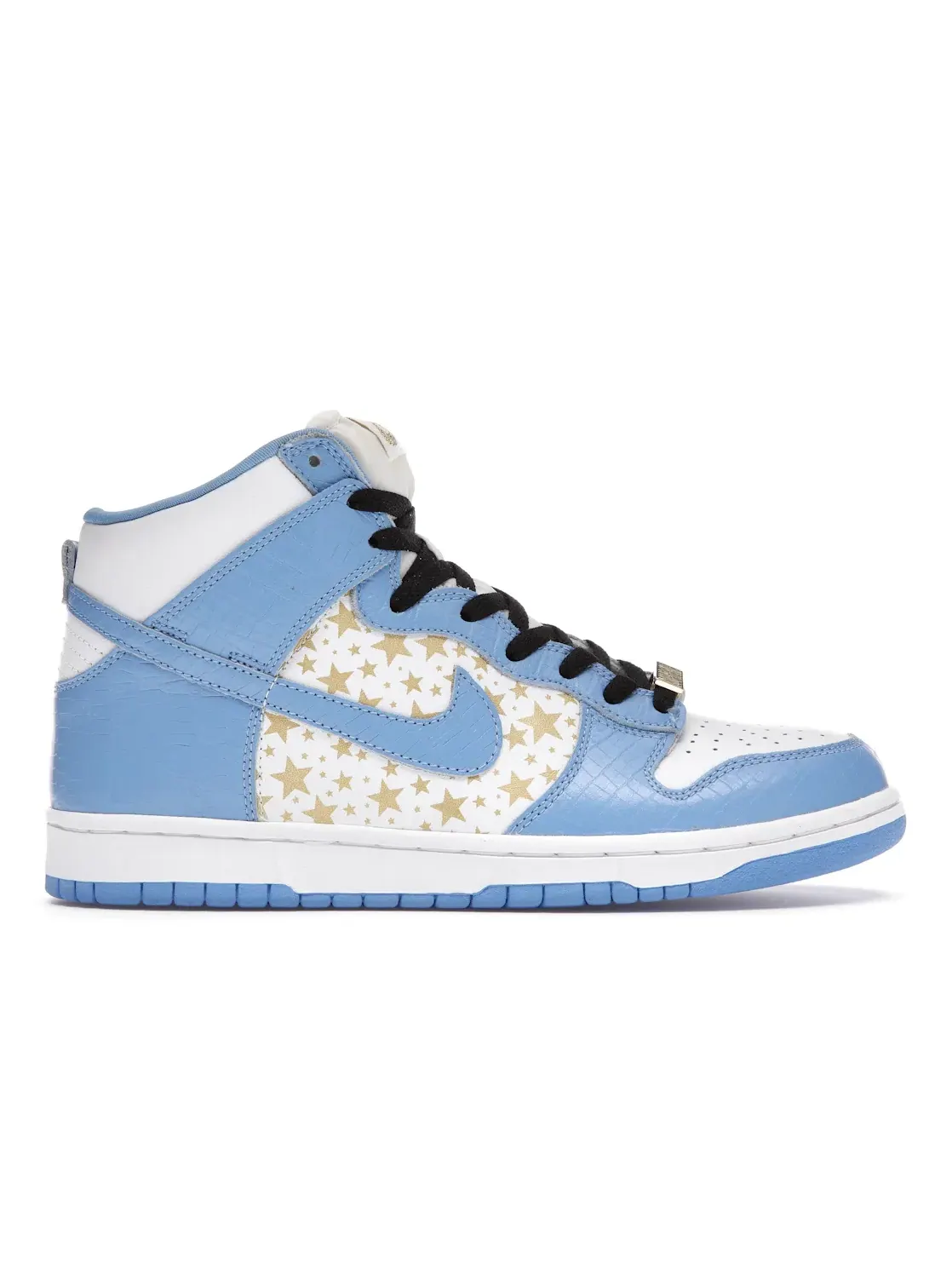 Мужские кроссовки с принтом Nike Dunk High Pro SB — изображение 1 из 4, белый синий