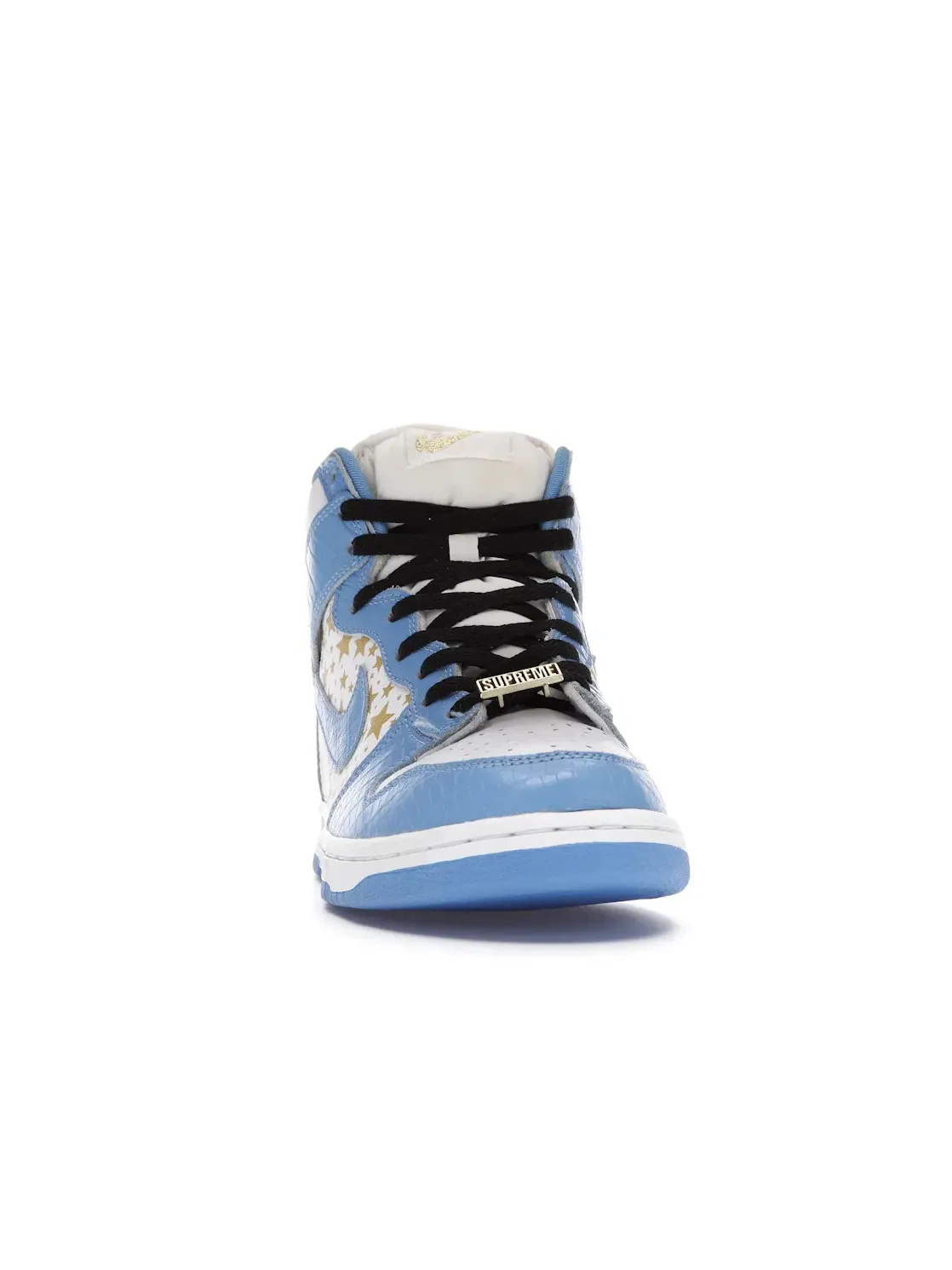 Мужские кроссовки с принтом Nike Dunk High Pro SB — изображение 2 из 4, белый синий