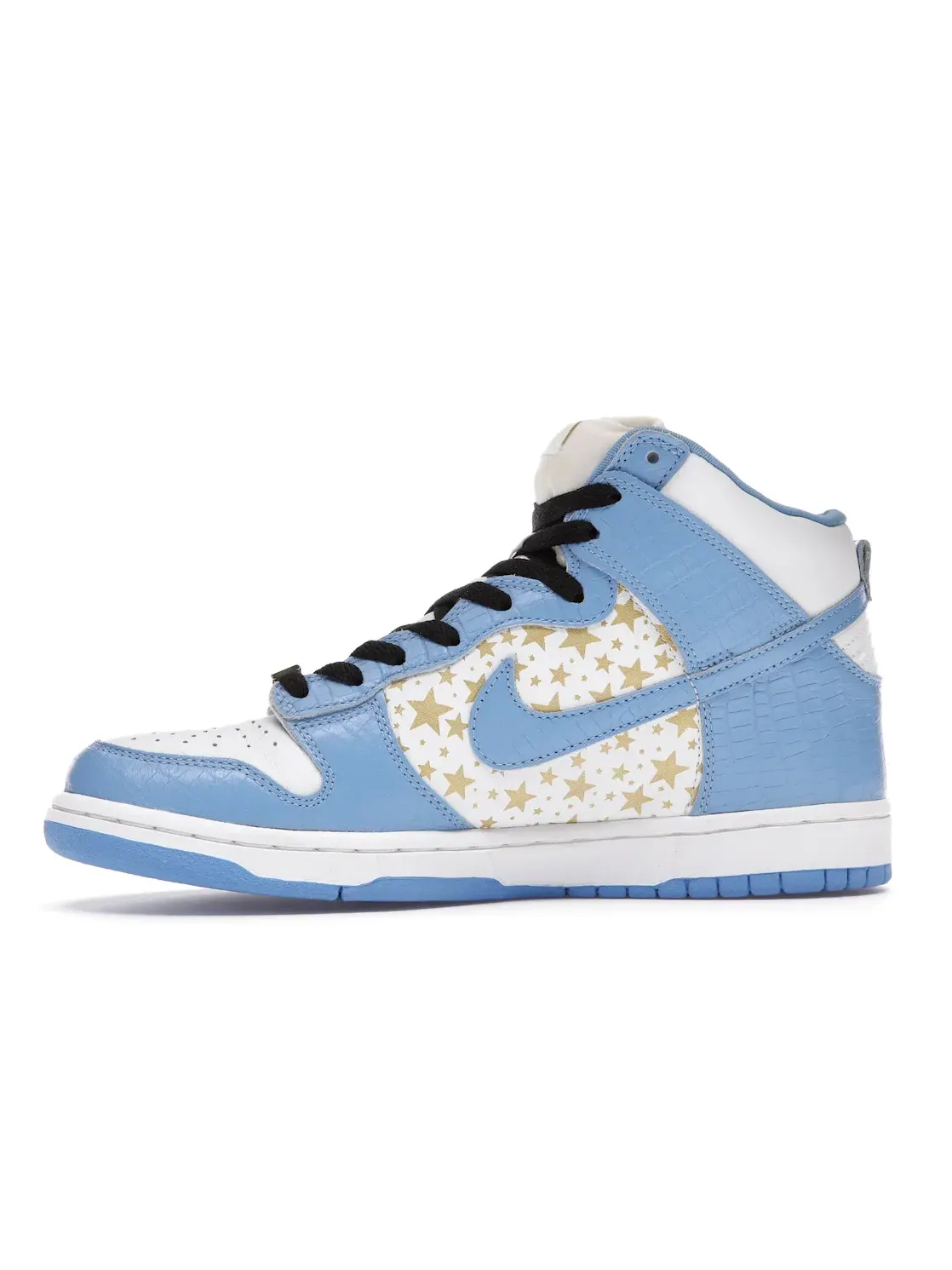 Мужские кроссовки с принтом Nike Dunk High Pro SB — изображение 3 из 4, белый синий