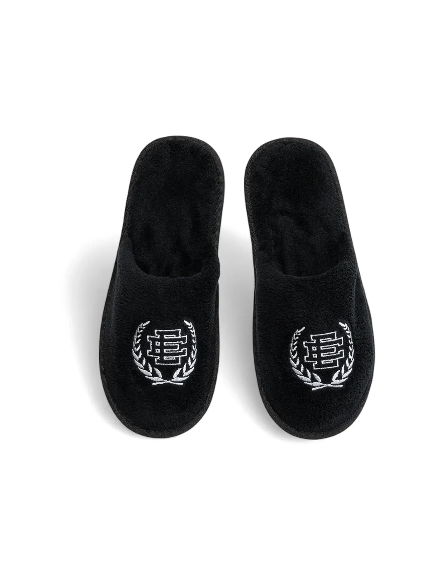 Мужские тапочки с принтом Eric Emanuel EE House Slippers — изображение 1 из 1, белый