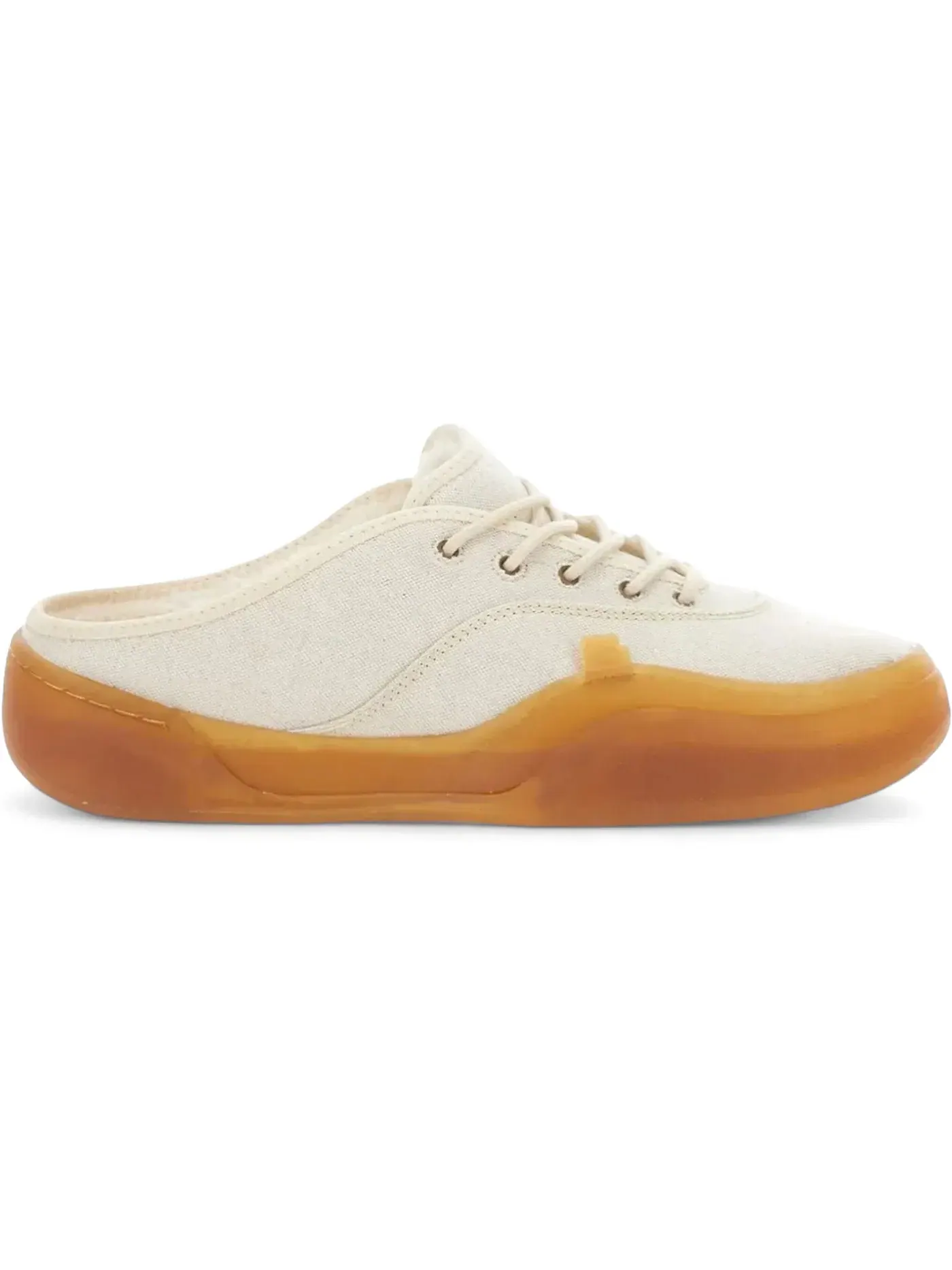 Мужские кожаные мюли без задника ERL Camino Low Skate Mule ERL — изображение 1 из 1, белый