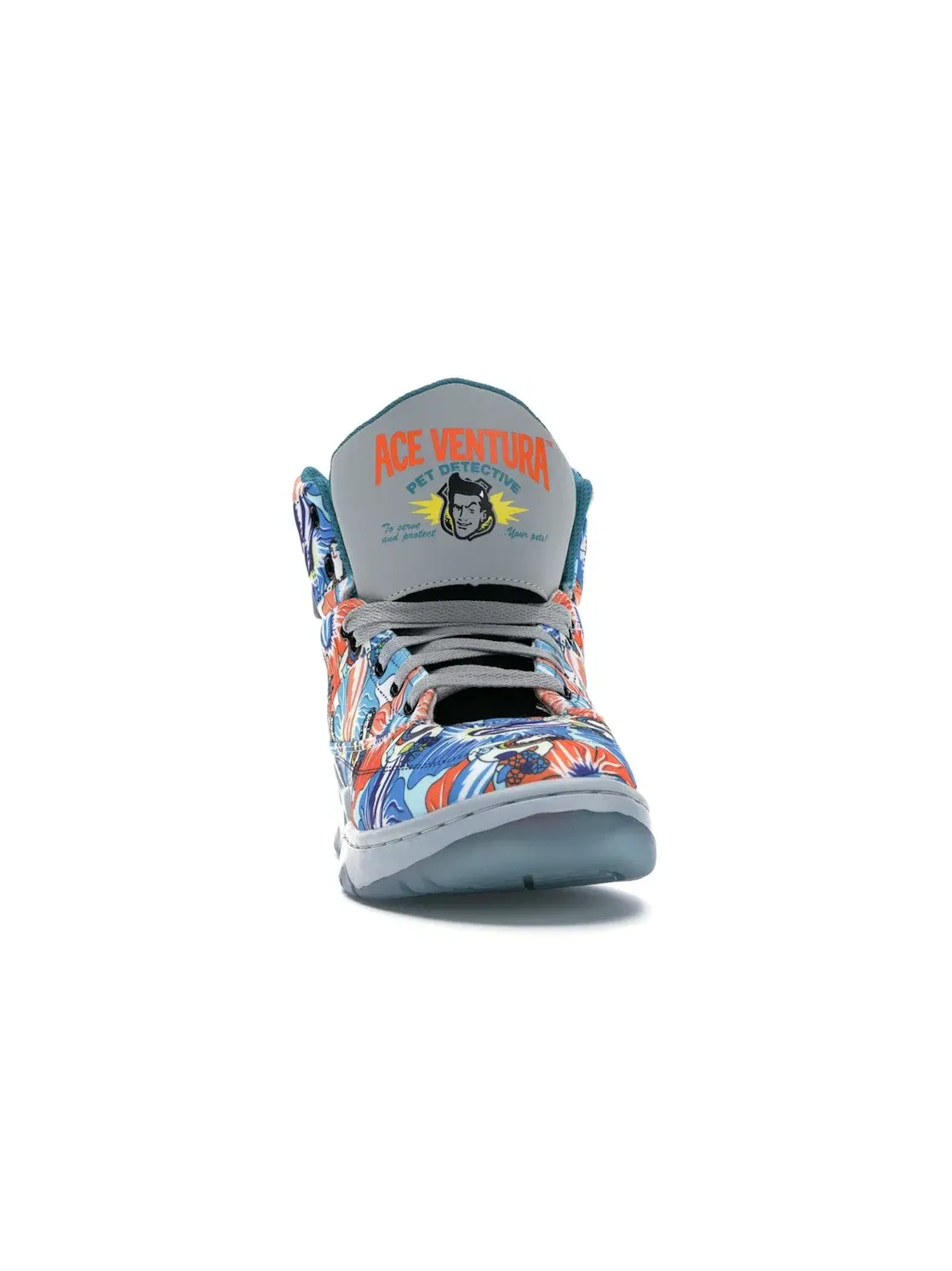Мужские кроссовки Lifestyle Ewing 33 Hi Ewing Athletics — изображение 2 из 4, серый/оранжевый-синий
