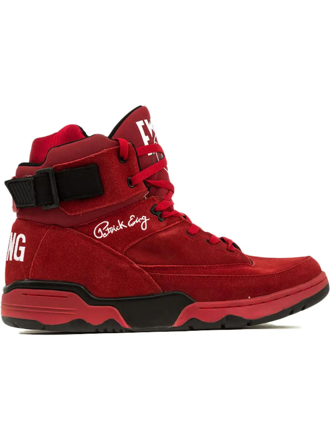Мужские кроссовки Lifestyle Ewing 33 Hi Ewing Athletics — изображение 1 из 1, красный/черный/белый