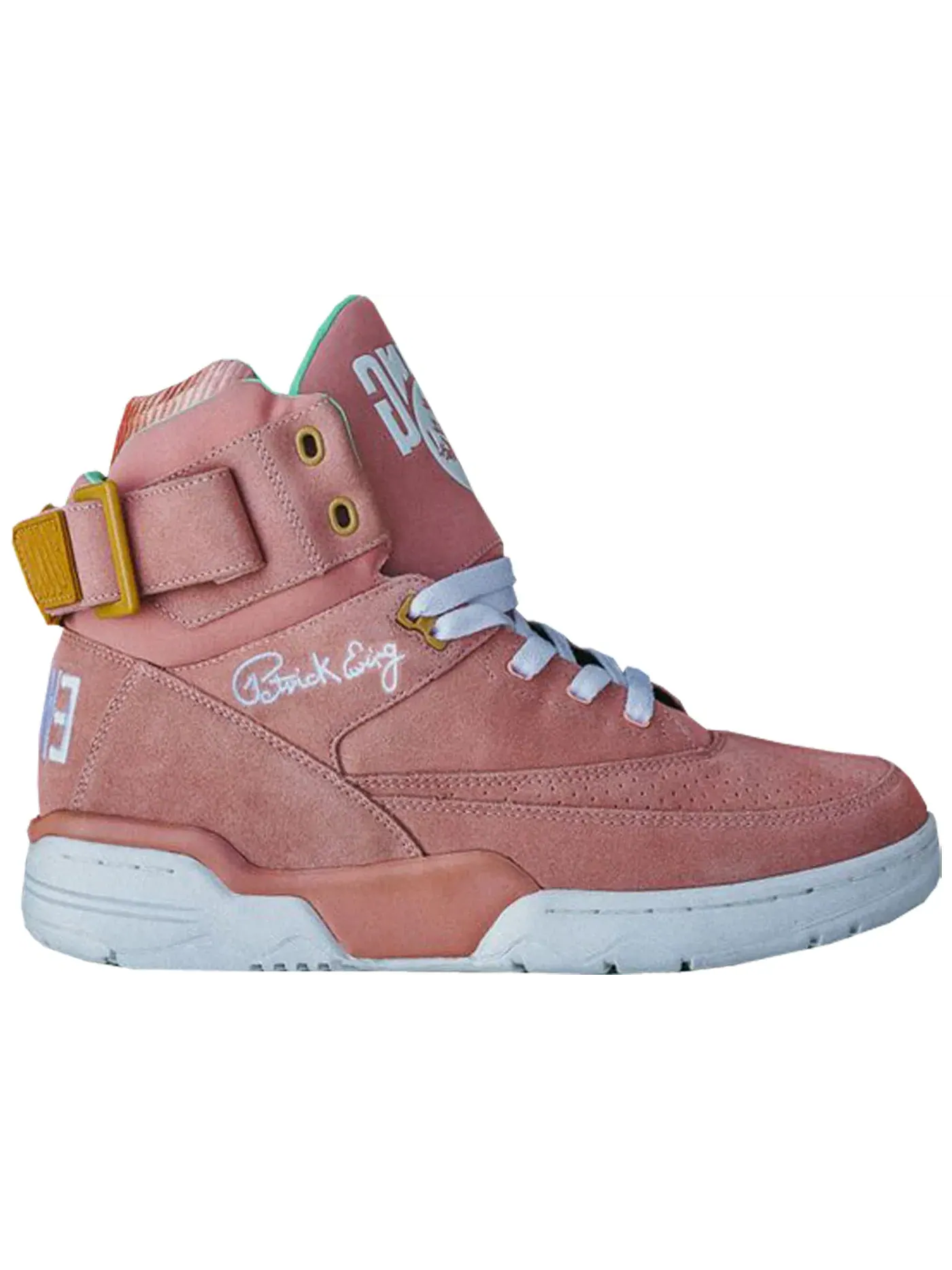 Мужские кроссовки lifestyle Ewing 33 Hi Ewing Athletics, Salmon/Wasabi — изображение 1 из 1
