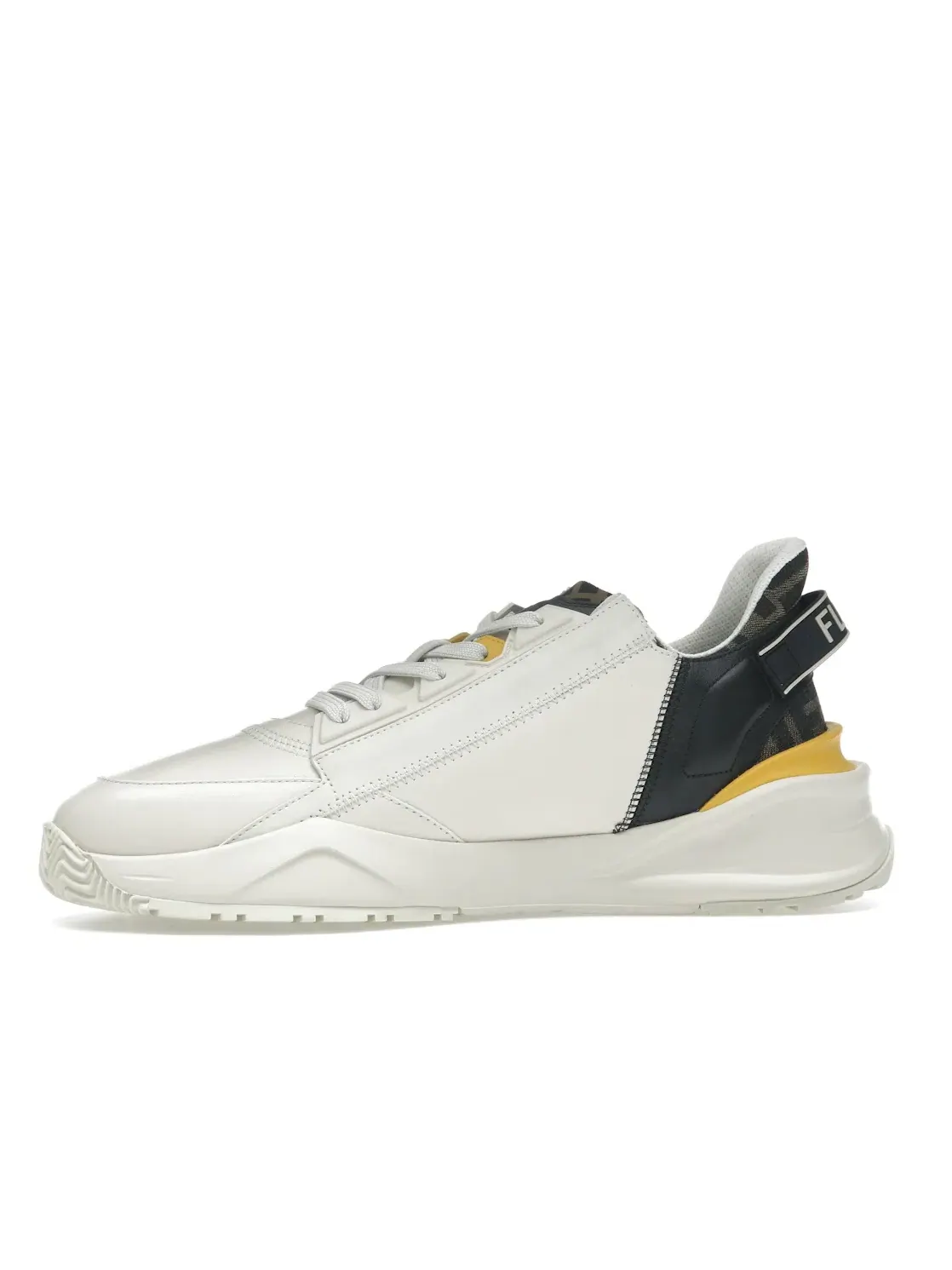 Мужские кроссовки Fendi Flow Low Top Fendi — изображение 3 из 4, черный/коричневый