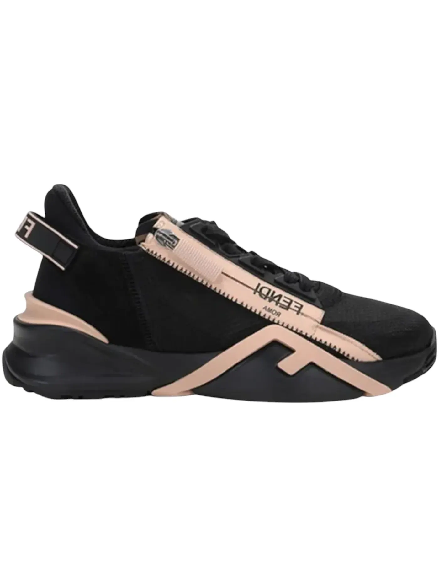 Женские кроссовки с низким верхом Fendi Flow Low Top Fendi — изображение 1 из 1, черный