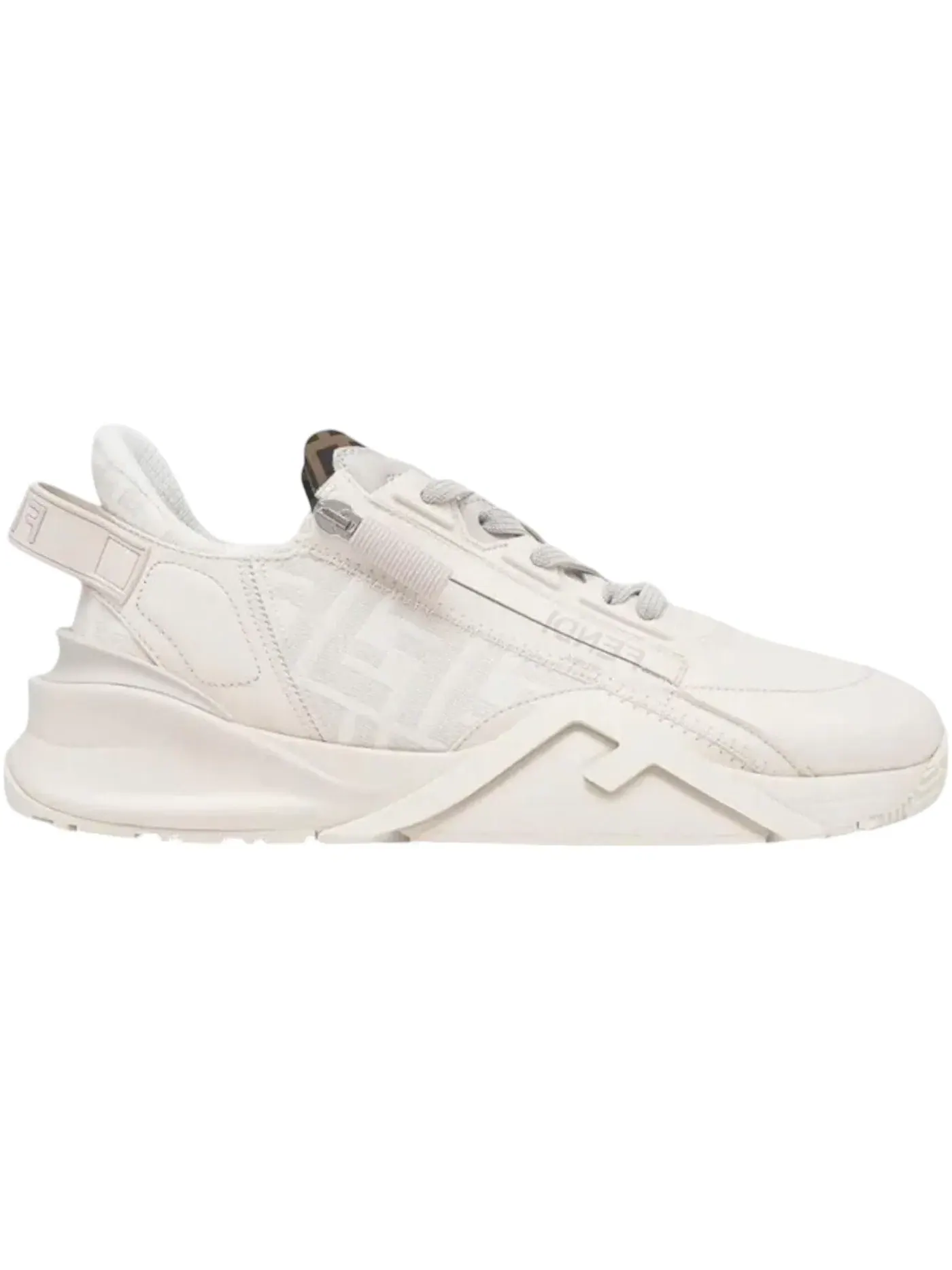 Мужские кроссовки с повседневным дизайном Fendi Flow Low Top Fendi — изображение 1 из 1, белый