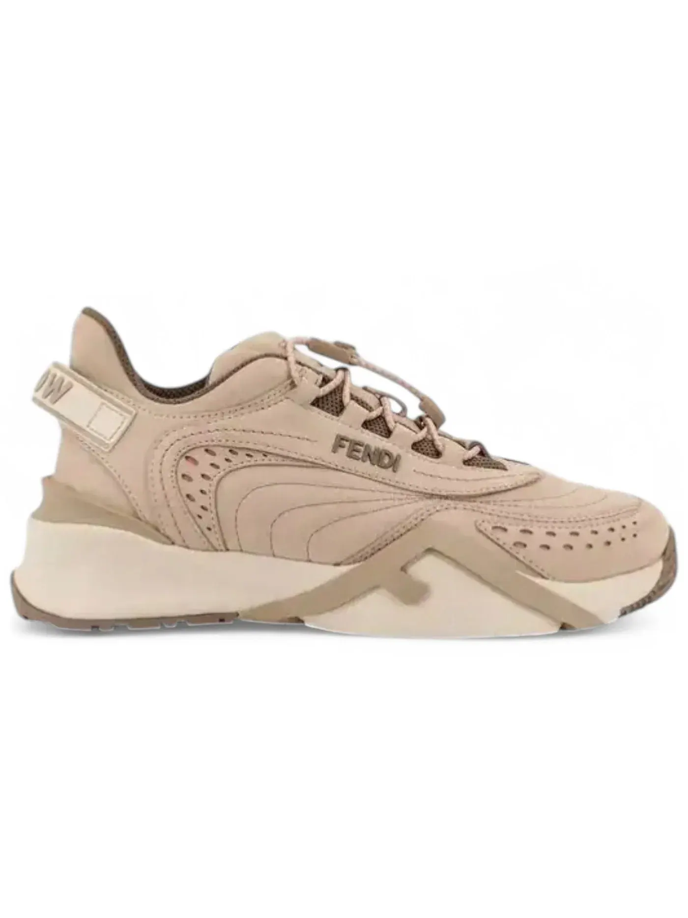 Женские кроссовки Lifestyle Fendi Flow Technical Low — изображение 1 из 1, натуральный бежевый