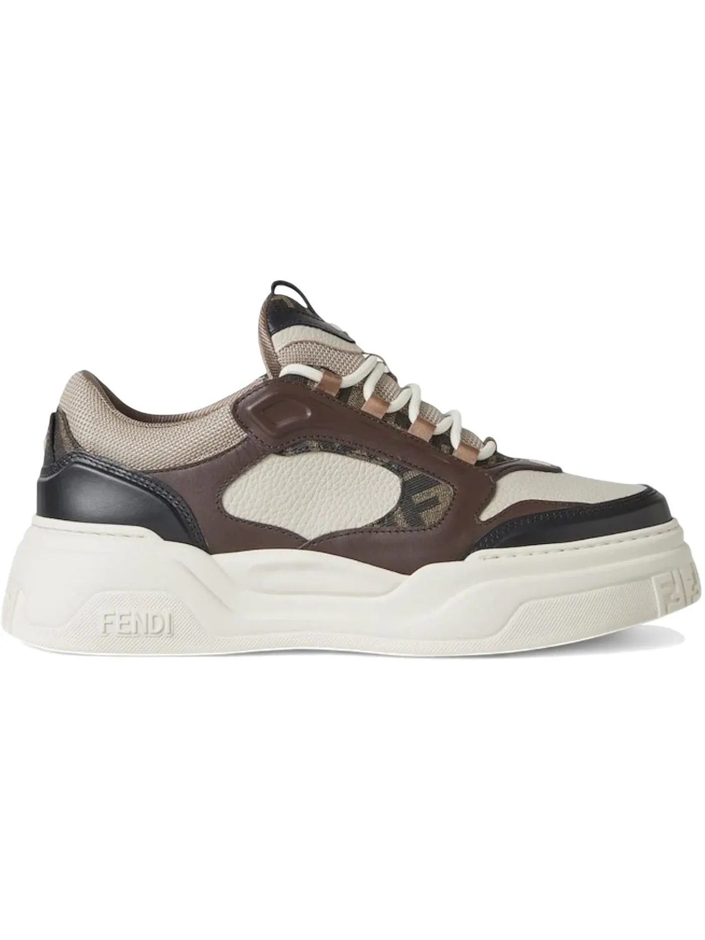 Мужские кроссовки Fendi Force Fendi — изображение 1 из 1, белый