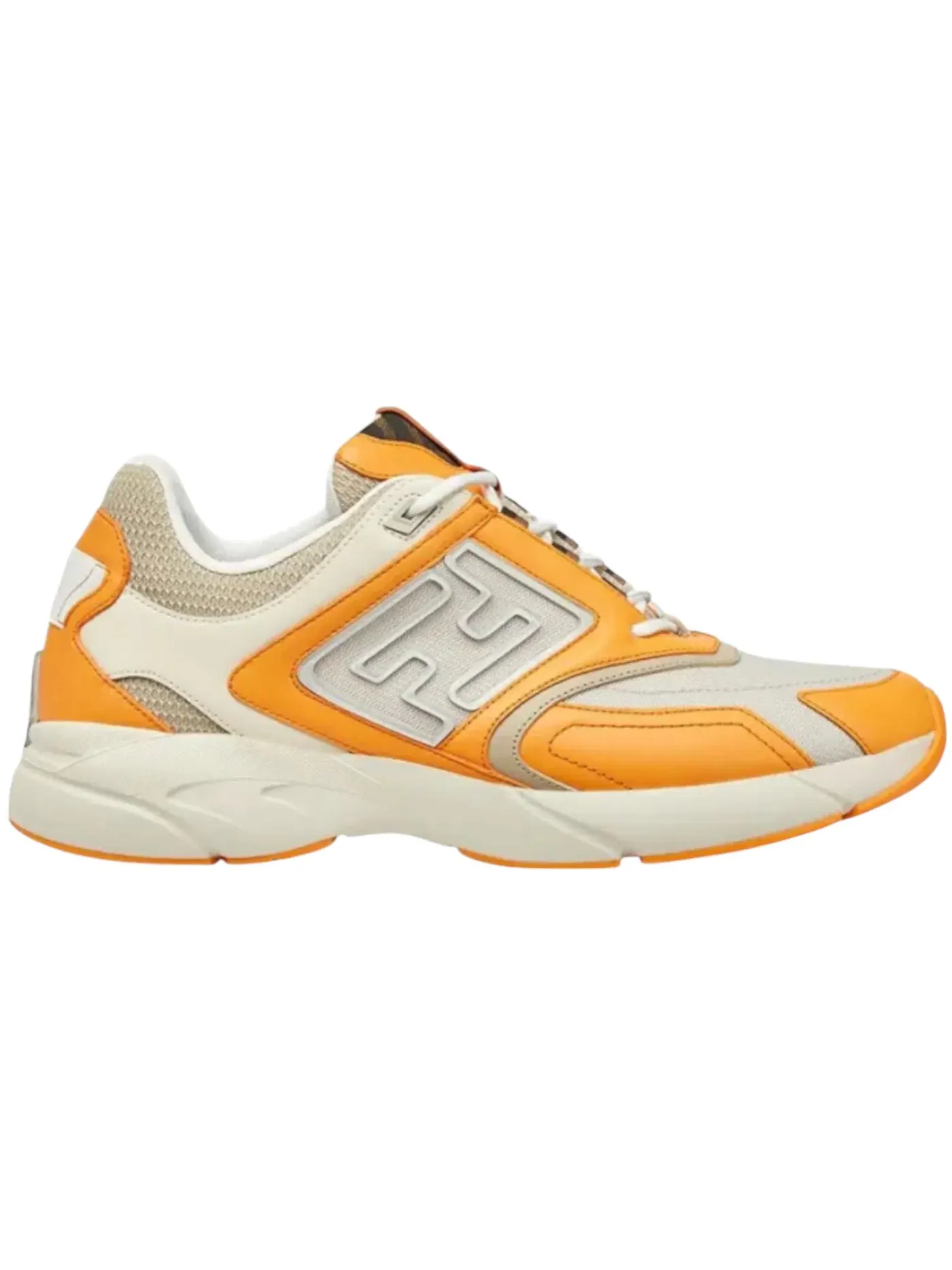 Мужские кеды с логотипом Fendi Logo Low-top Fendi — изображение 1 из 1, оранжевый