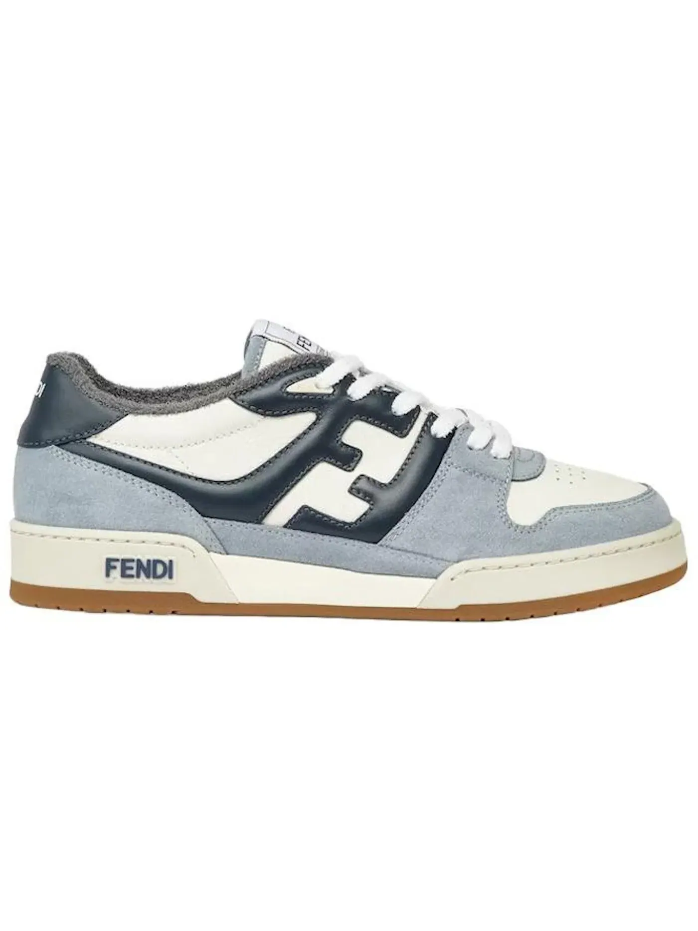 Мужские кроссовки Fendi Match Fendi — изображение 1 из 1, светлый синий/белый