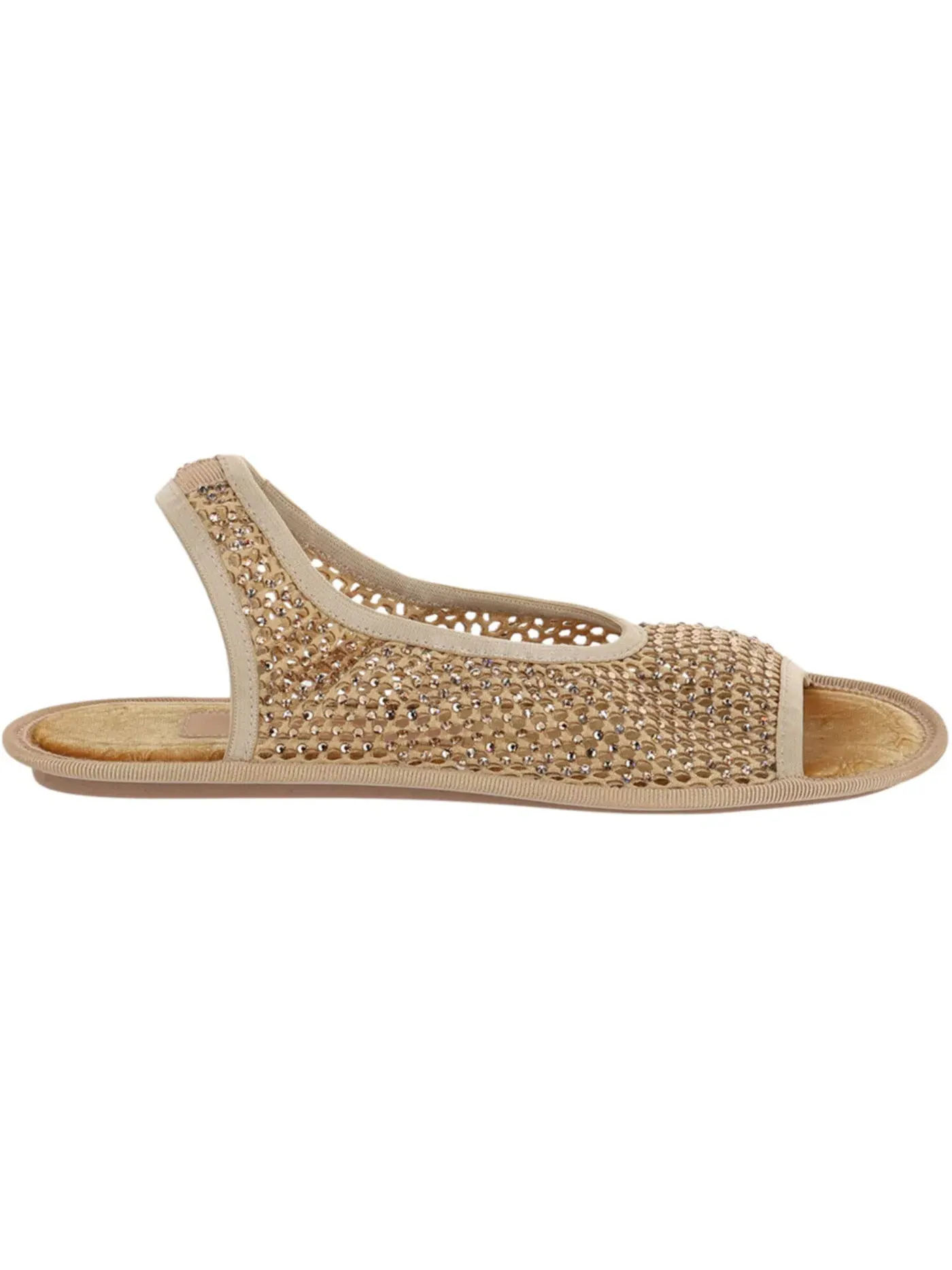 Женские босоножки на каблуке с кристаллами Ferragamo Anio Crystal Embellished Slingback Sandals — изображение 1 из 3
