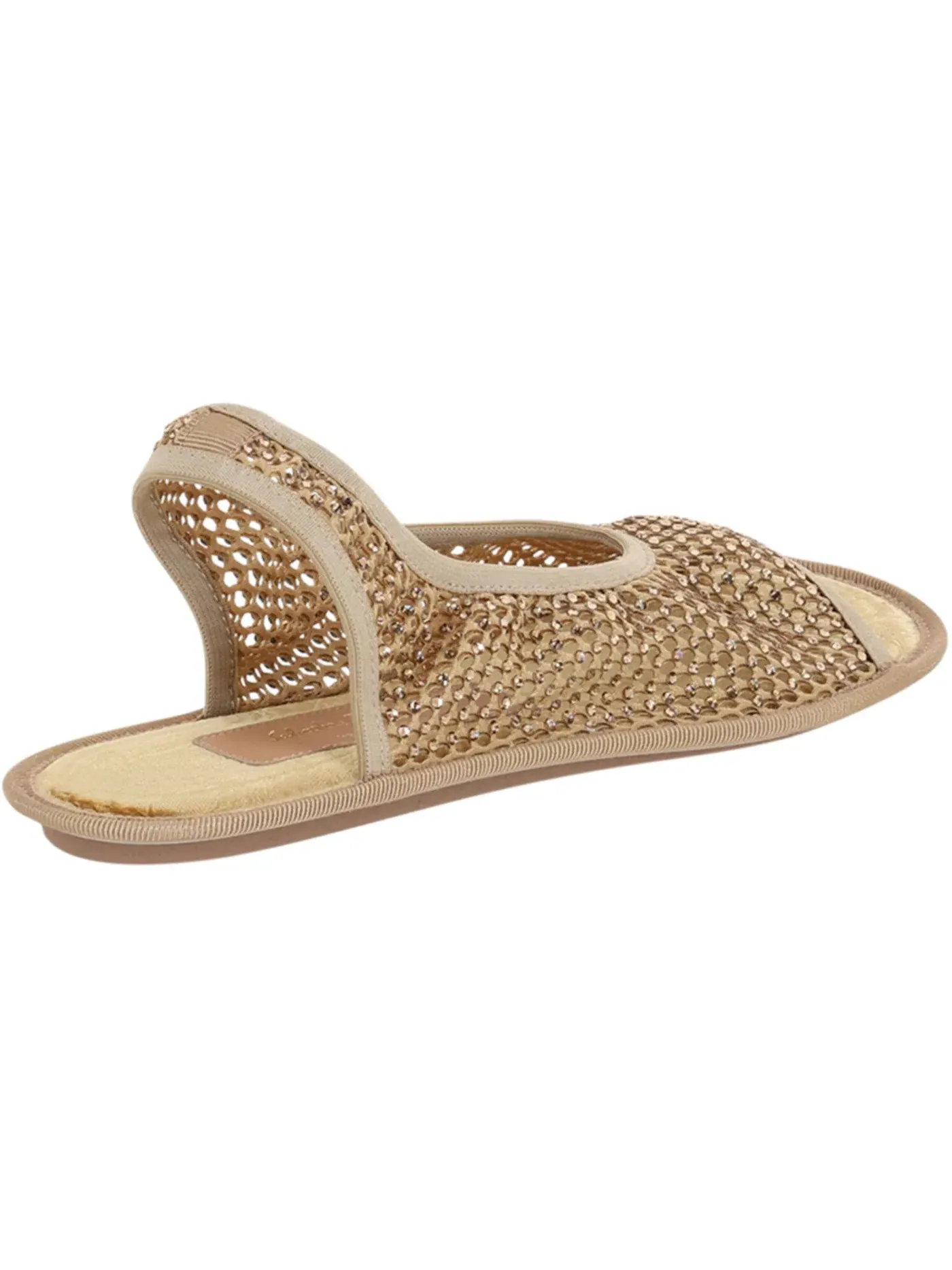 Женские босоножки на каблуке с кристаллами Ferragamo Anio Crystal Embellished Slingback Sandals — изображение 3 из 3
