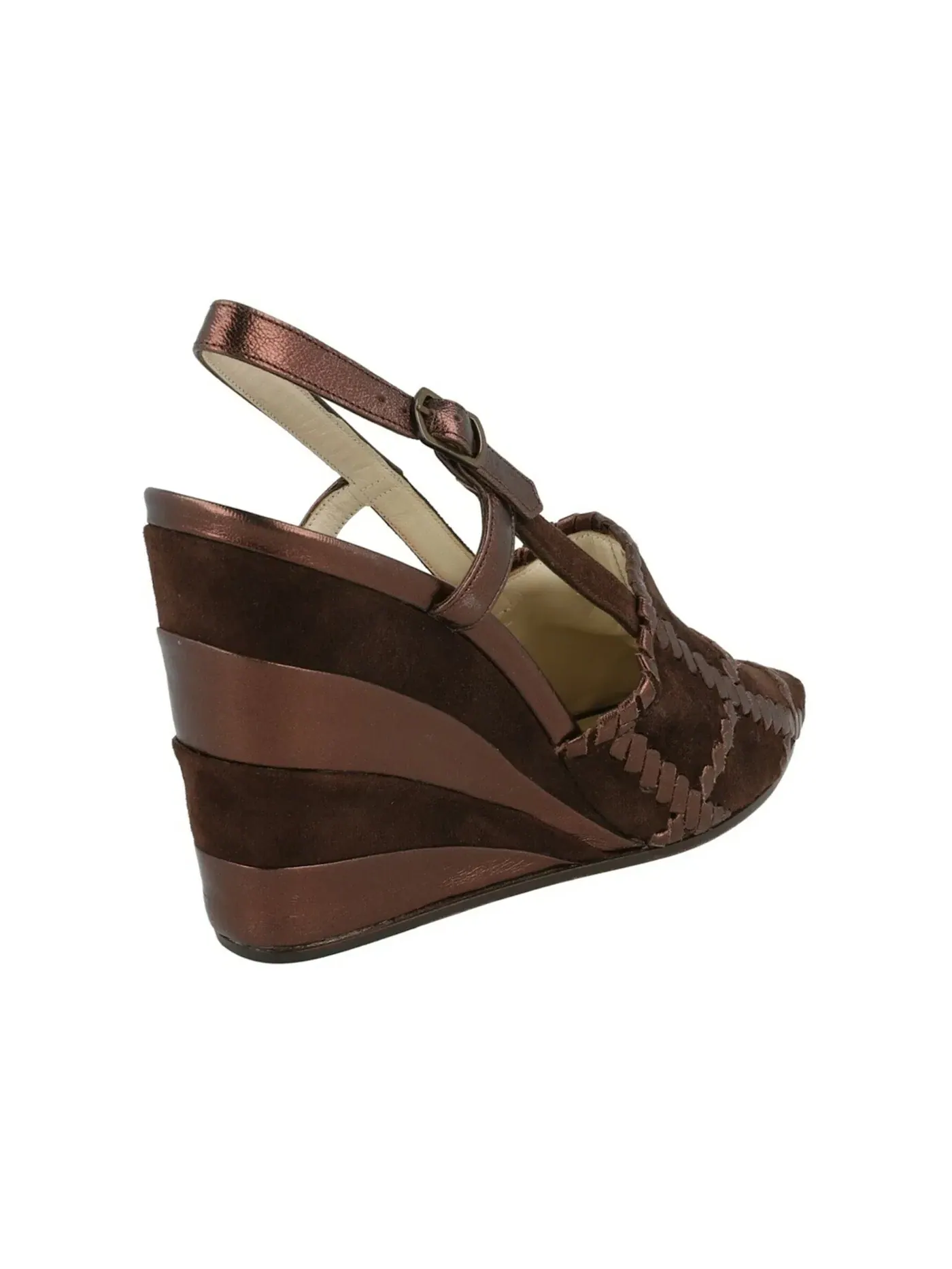 Женские туфли-лодочки на каблуке с ремешком Ferragamo Arlequin Archive Limited Edition 1947 Slingbacks — изображение 3 из 3
