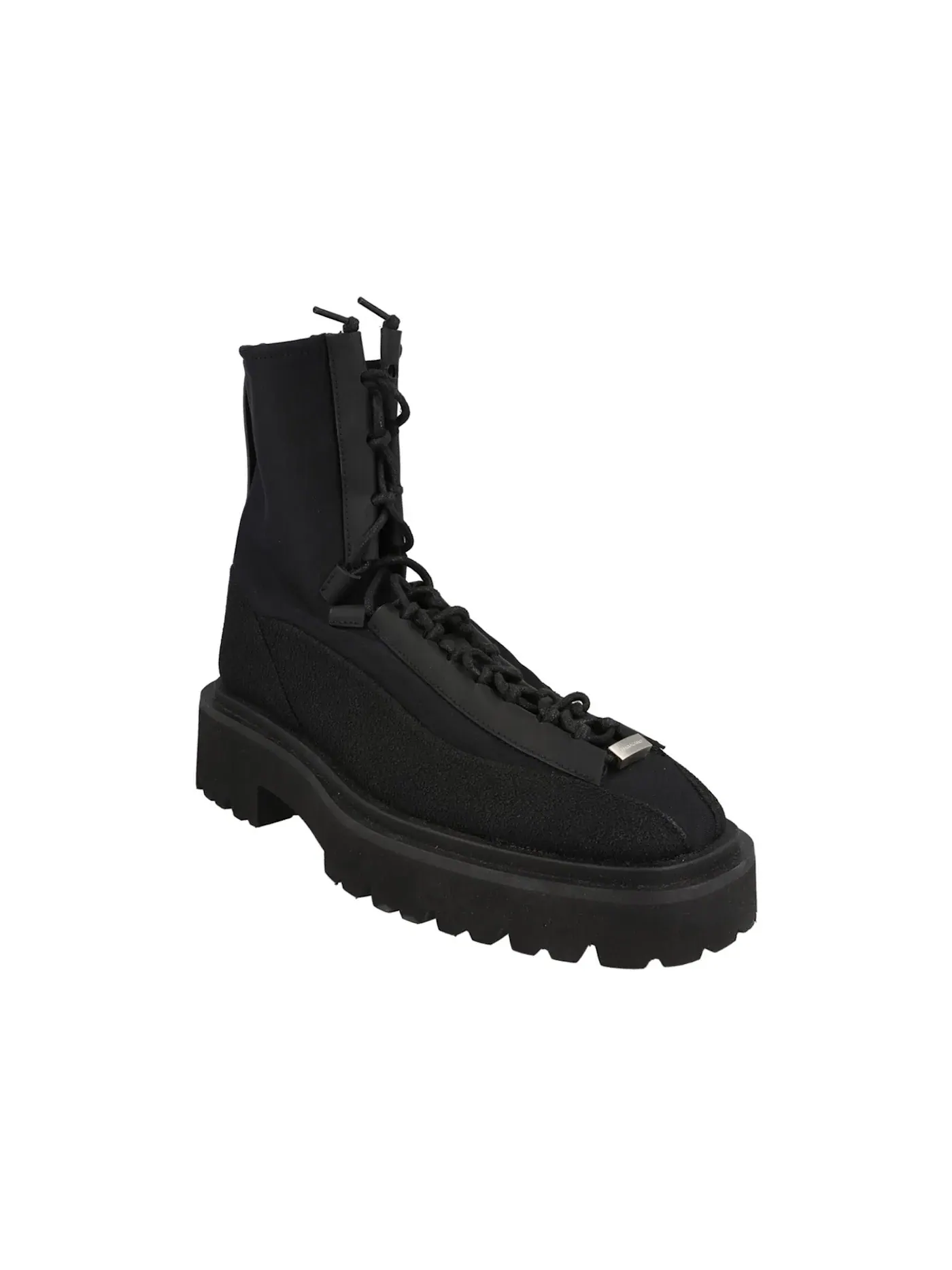 Женские ботинки-челси с принтом Ferragamo Atlante Lace Up Ankle Boots — изображение 2 из 3, черный