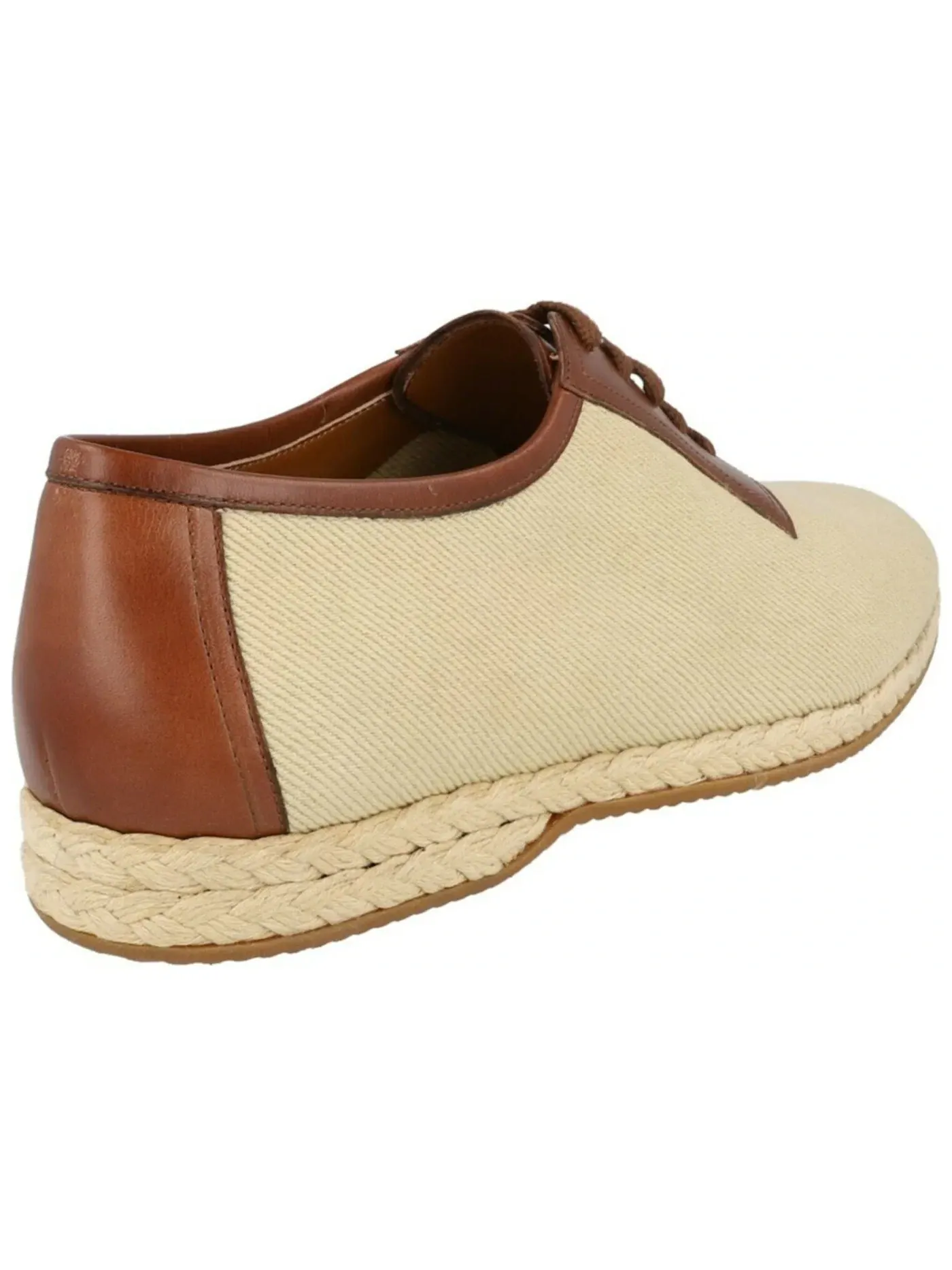 Мужские оксфорды с принтом Ferragamo Bosco Canvas Dress Shoes Archive Limited Edition Ferragamo — изображение 3 из 3, кость