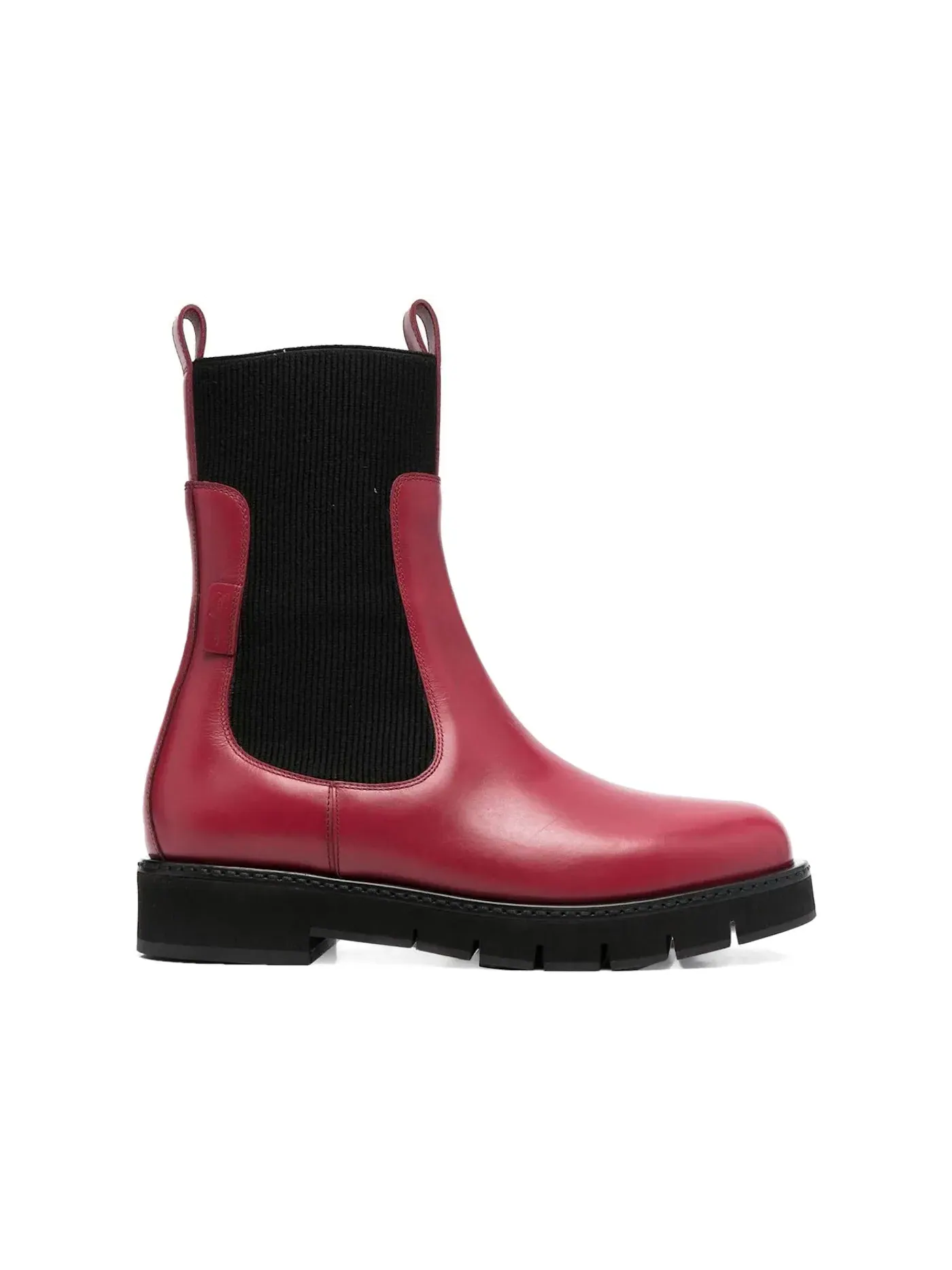 Женские ботинки кожаные Ferragamo Bootie Ferragamo — изображение 1 из 1, красный