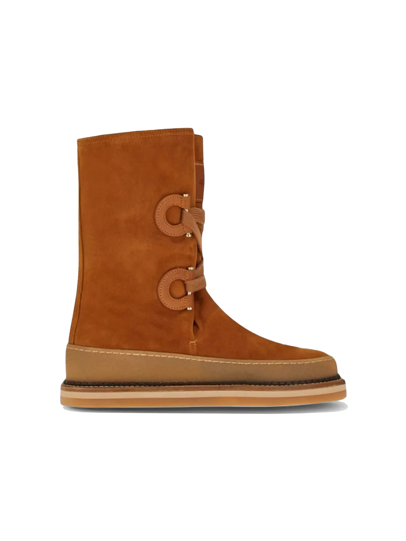 Женские сапоги Celeno Ferragamo — изображение 1 из 1, коричневый