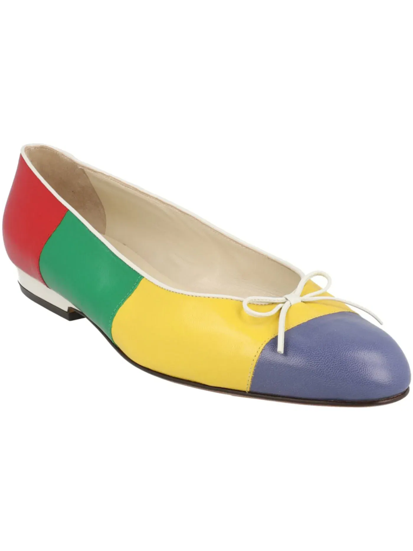 Женские балетки с принтом Ferragamo Curiosa Archive Limited Edition 1922 Ballets Flats Ferragamo — изображение 2 из 3, мульти