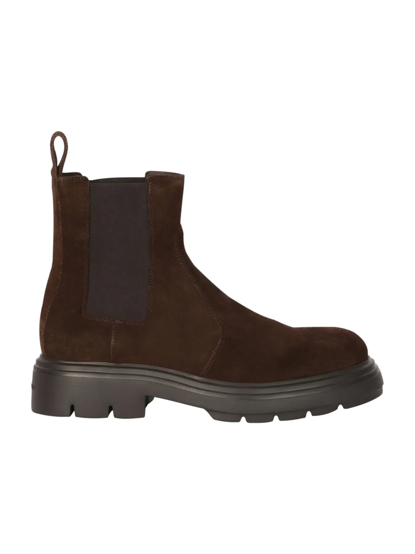 Мужские ботинки-челси замшевые Ferragamo Ferragamo Doran Chelsea Boots — изображение 1 из 3, коричневый
