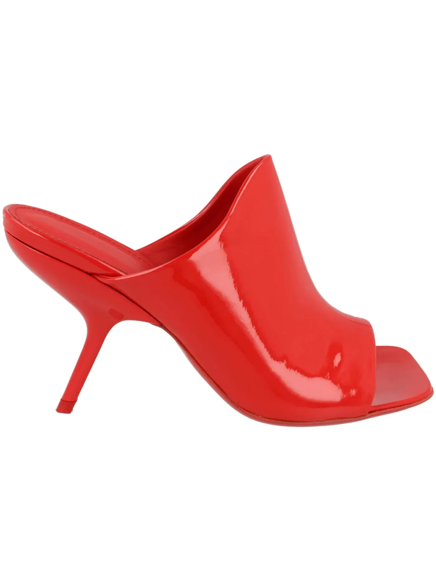 Женские мюли Ferragamo Era Patent Leather Mules Ferragamo — изображение 1 из 3, красный