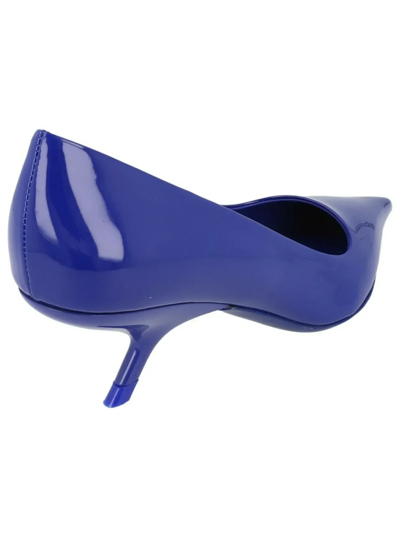 Женские туфли на каблуке из лаковой кожи Ferragamo Eva 55 Patent Leather Pumps — изображение 3 из 3, синий