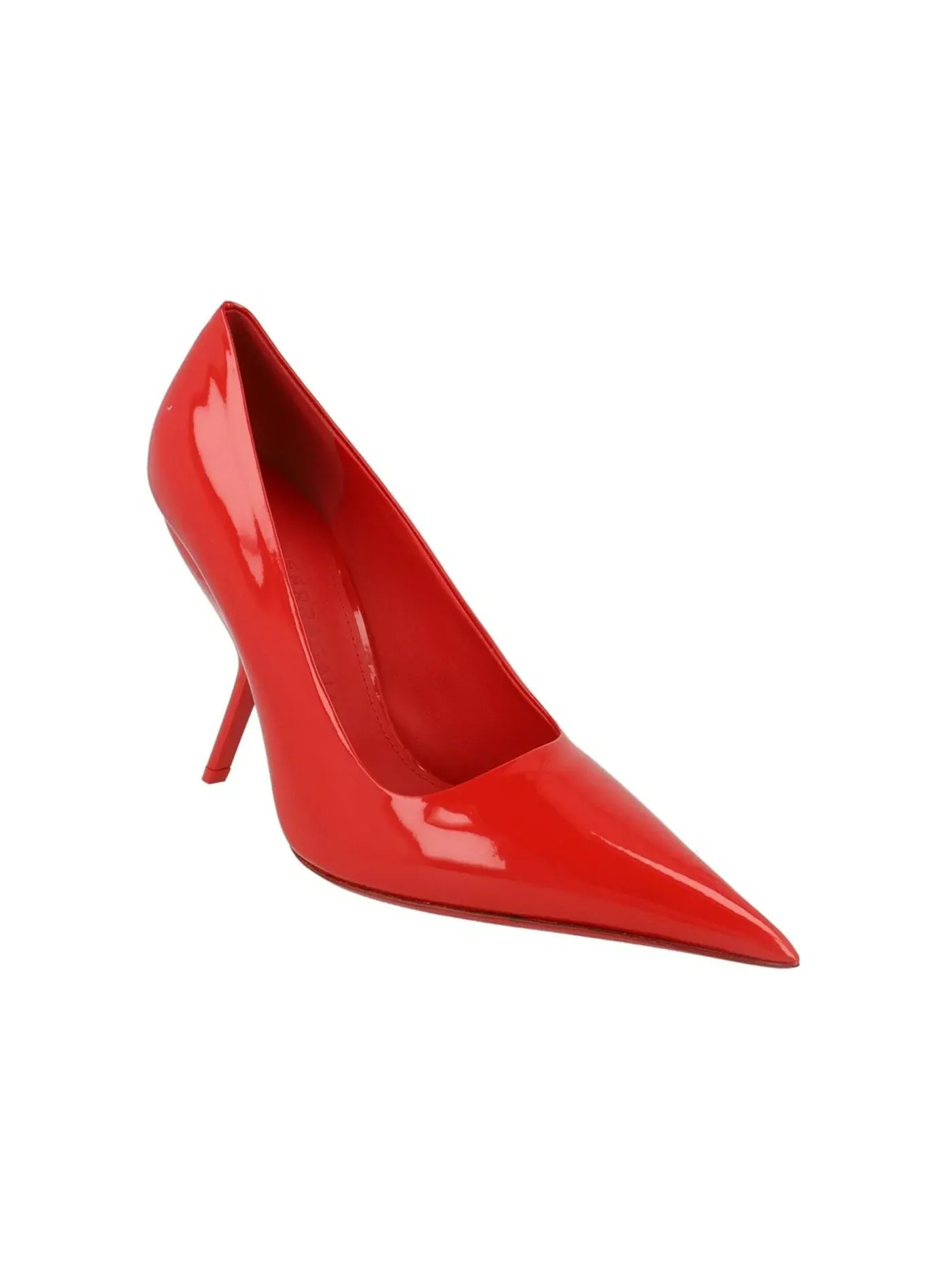 Женские туфли-лодочки на каблуке Ferragamo Eva X5 Pumps — изображение 2 из 2, красный