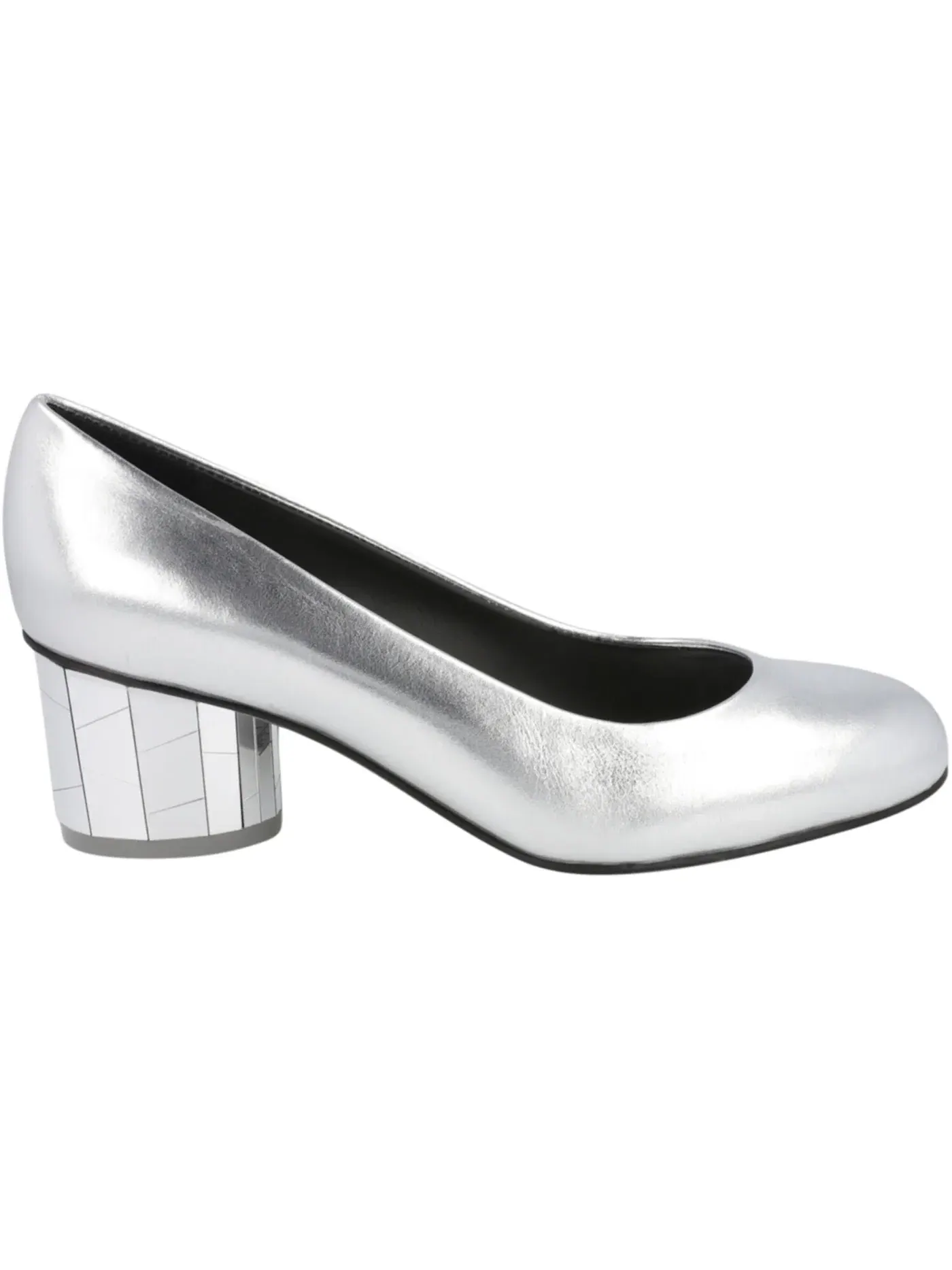 Женские туфли-лодочки на каблуке Ferragamo Farrah Pumps — изображение 1 из 3, серый