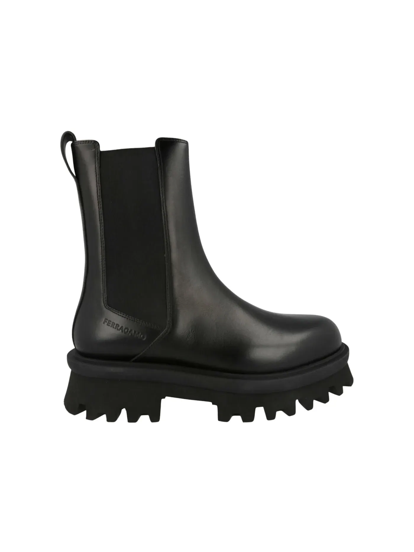 Мужские ботинки челси Ferragamo Flash Chelsea Boots Ferragamo — изображение 1 из 3, черный
