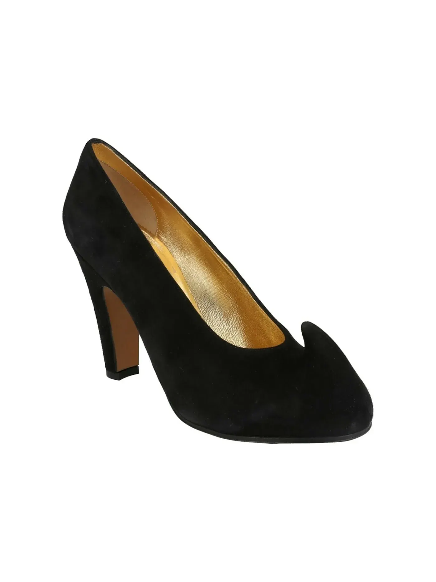 Женские туфли-лодочки на каблуке Ferragamo Gala Archive Limited Edition 1988 Pumps Ferragamo — изображение 2 из 3, черный
