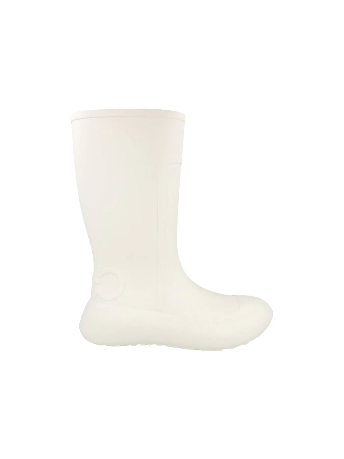 Женские резиновые сапоги Ferragamo Gancini Logo Rain Boots — изображение 1 из 3, белый
